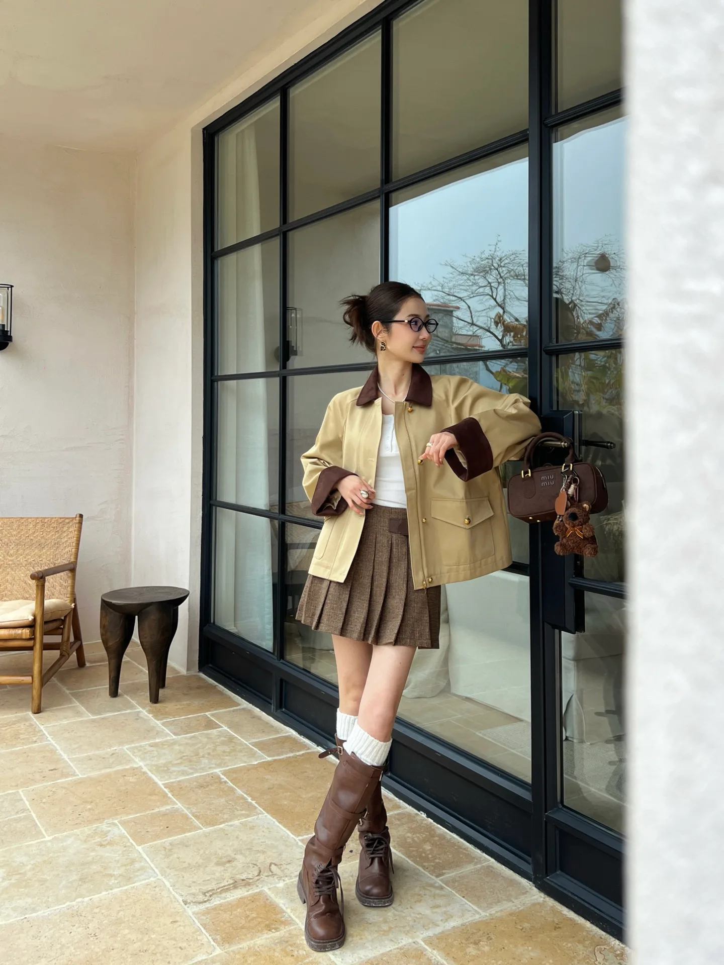 Куртки И Пуховики Женские Miu Miu 10777575