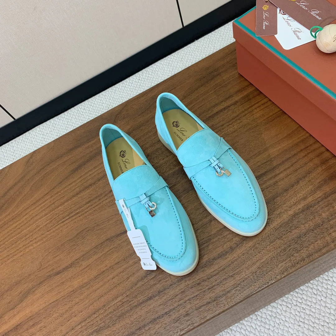 Лоферы И Мокасины Женские Loro Piana 1300350
