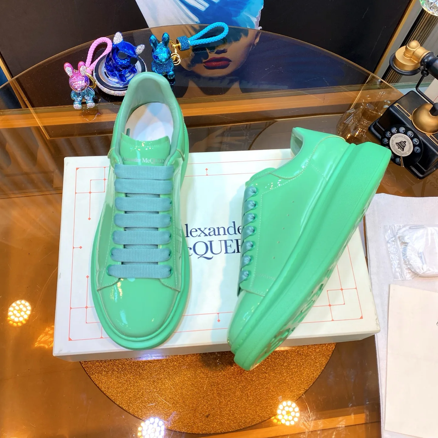 Кеды Женские Alexander Mcqueen 711257