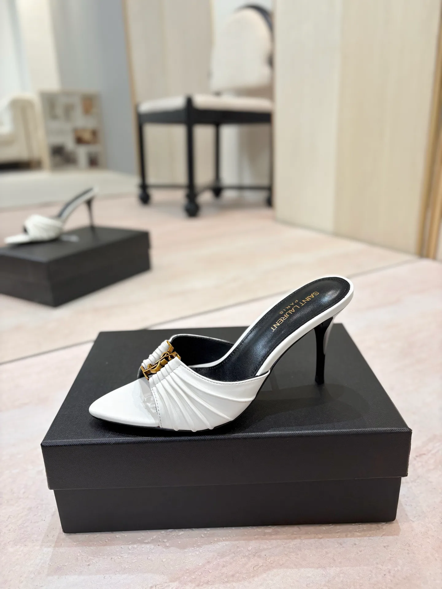 Мюли И Сабо Женские Saint Laurent 17476057