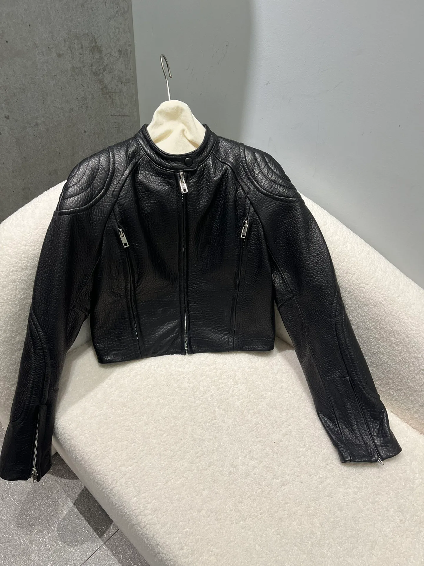 Кожаные Куртки И Дублёнки Мужские Alexander Wang 10088546