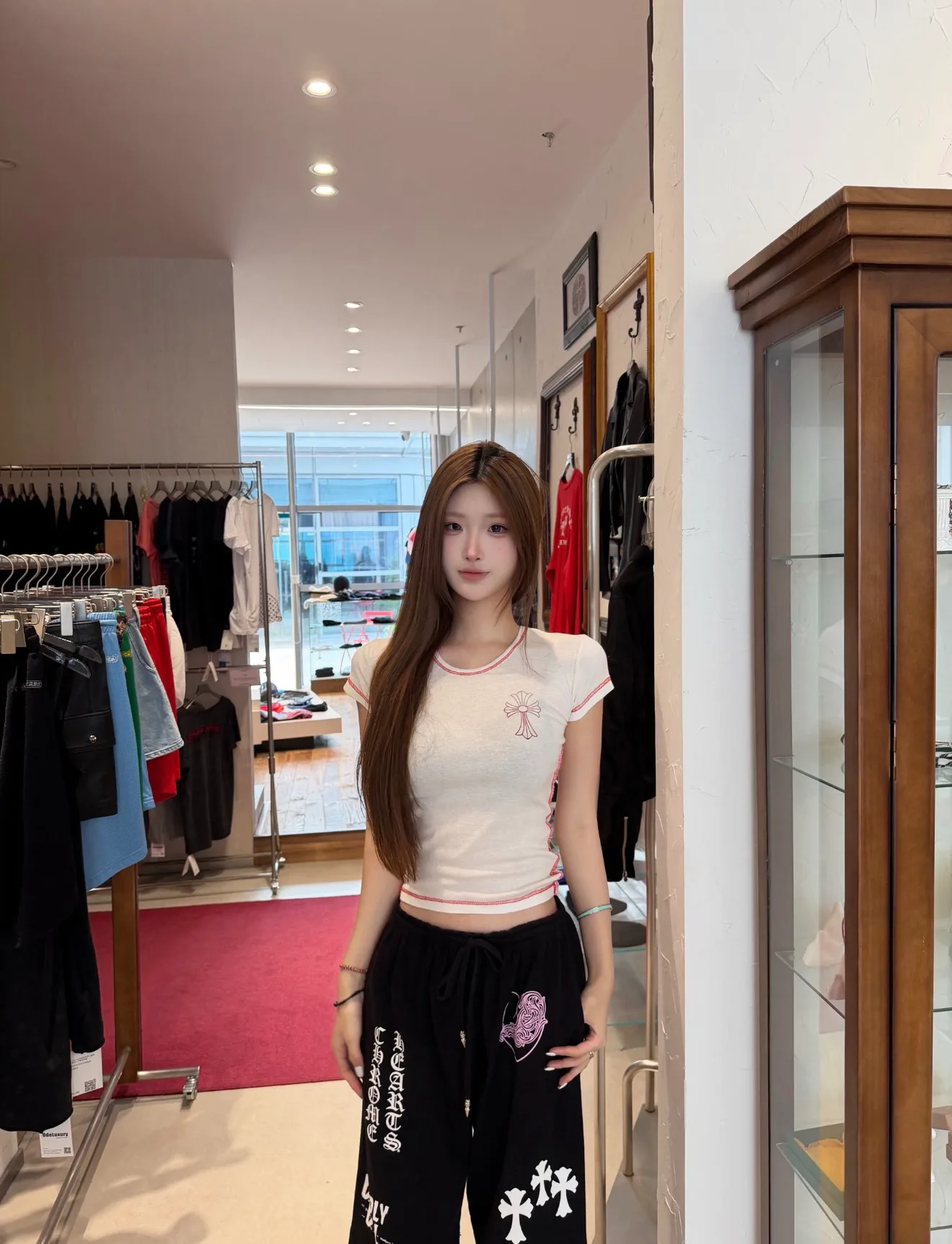 Футболки Женские Chrome Hearts 17606596