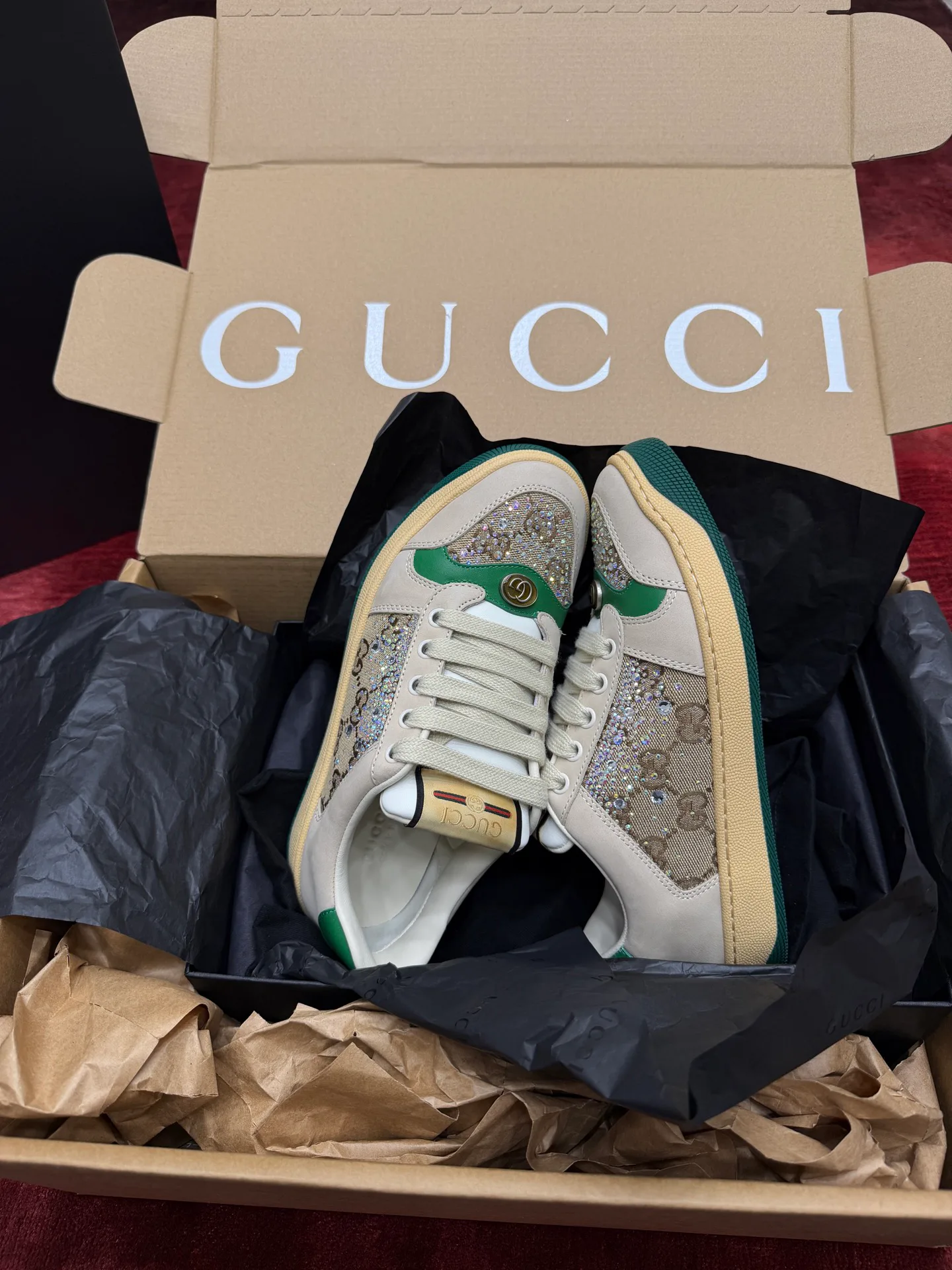 Кроссовки Женские Gucci 18995233