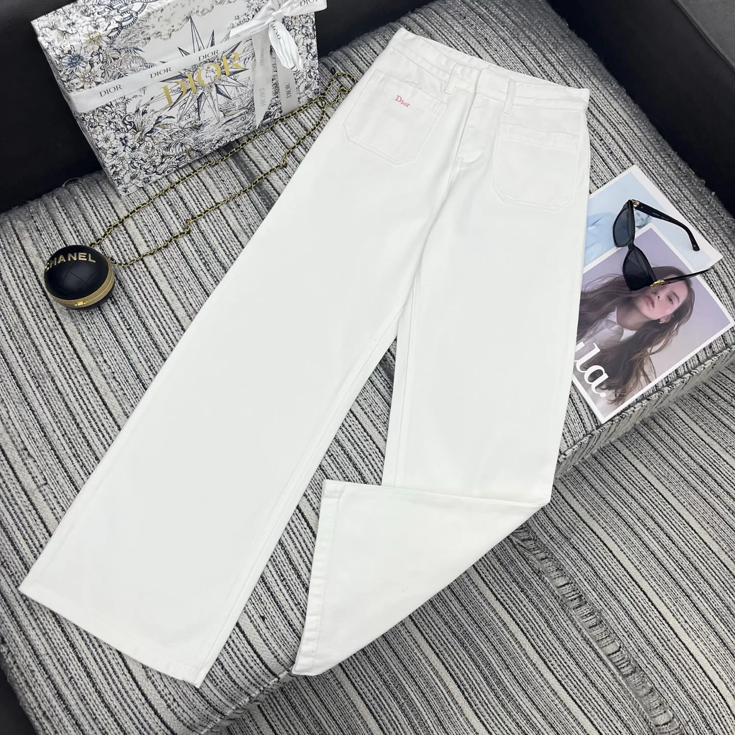 Джинсы Женские Christian Dior 13346902