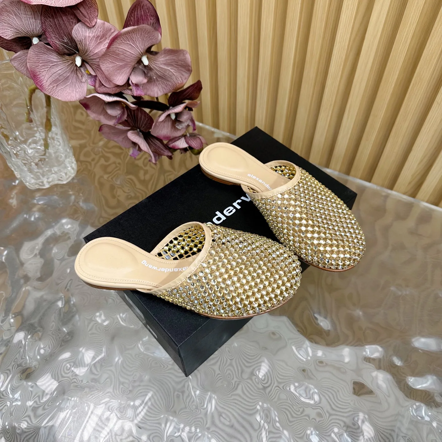 Шлепанцы Женские Alexander Wang 31103