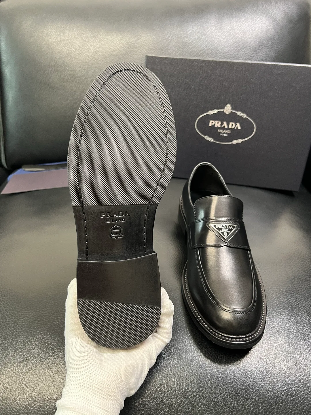 Лоферы И Туфли Мужские Prada 4935213