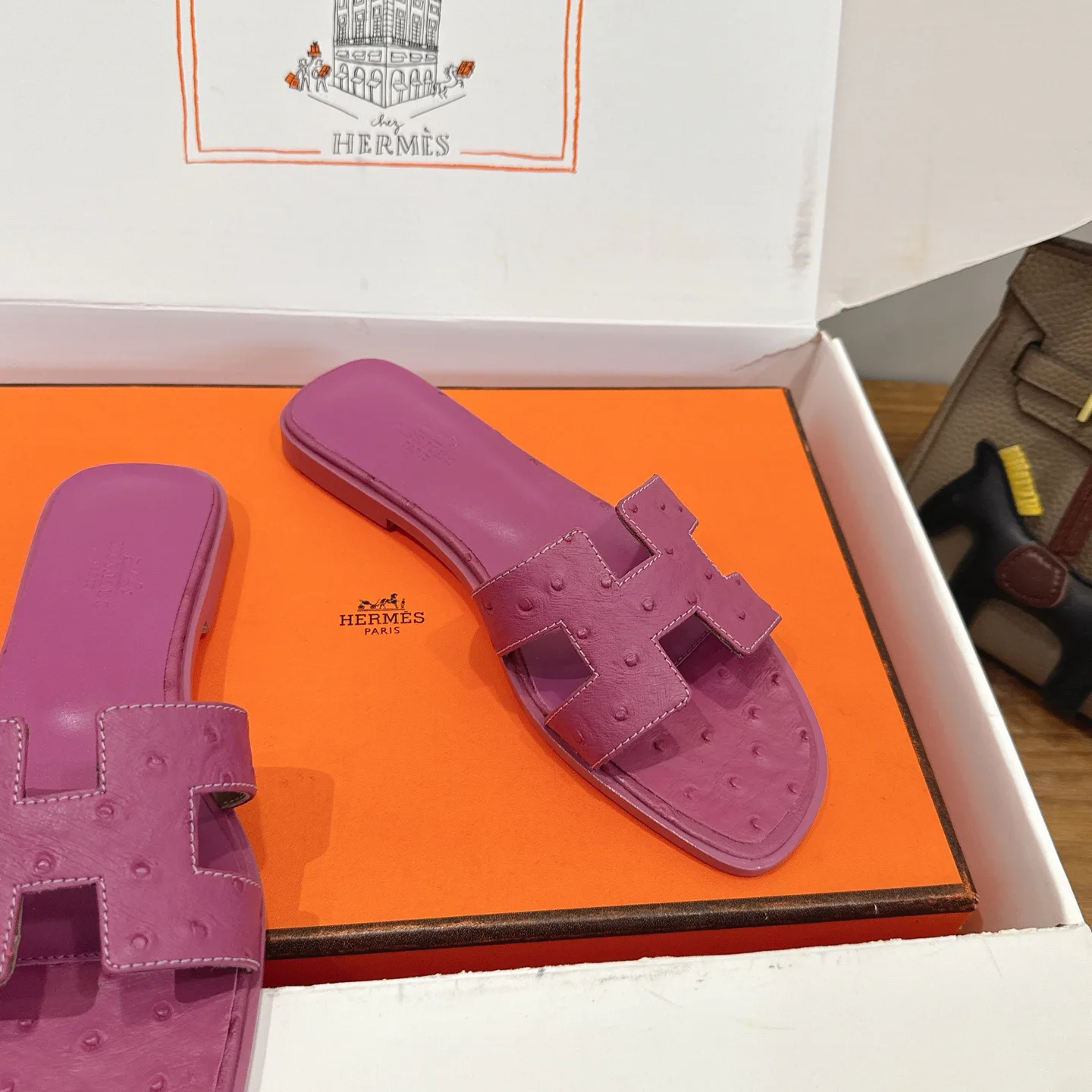 Шлепанцы Женские Hermes 10813790