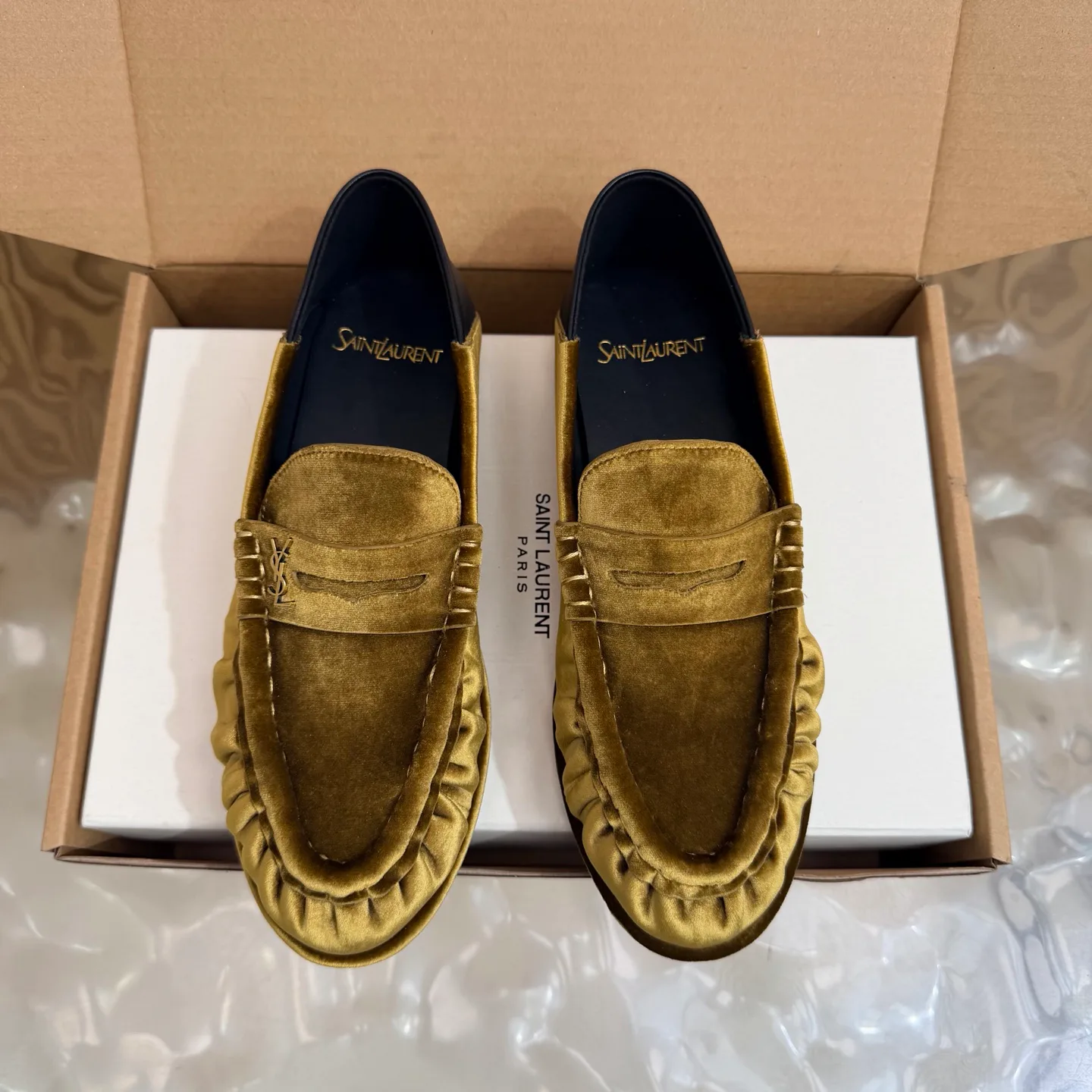 Лоферы И Мокасины Женские Saint Laurent 17926444