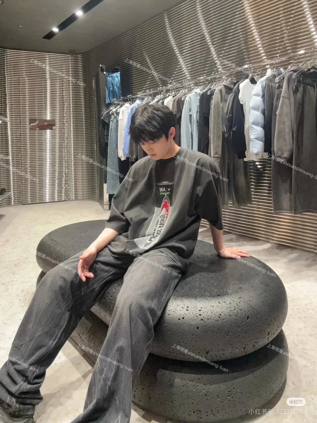 Футболки Мужские Alexander Wang 34528