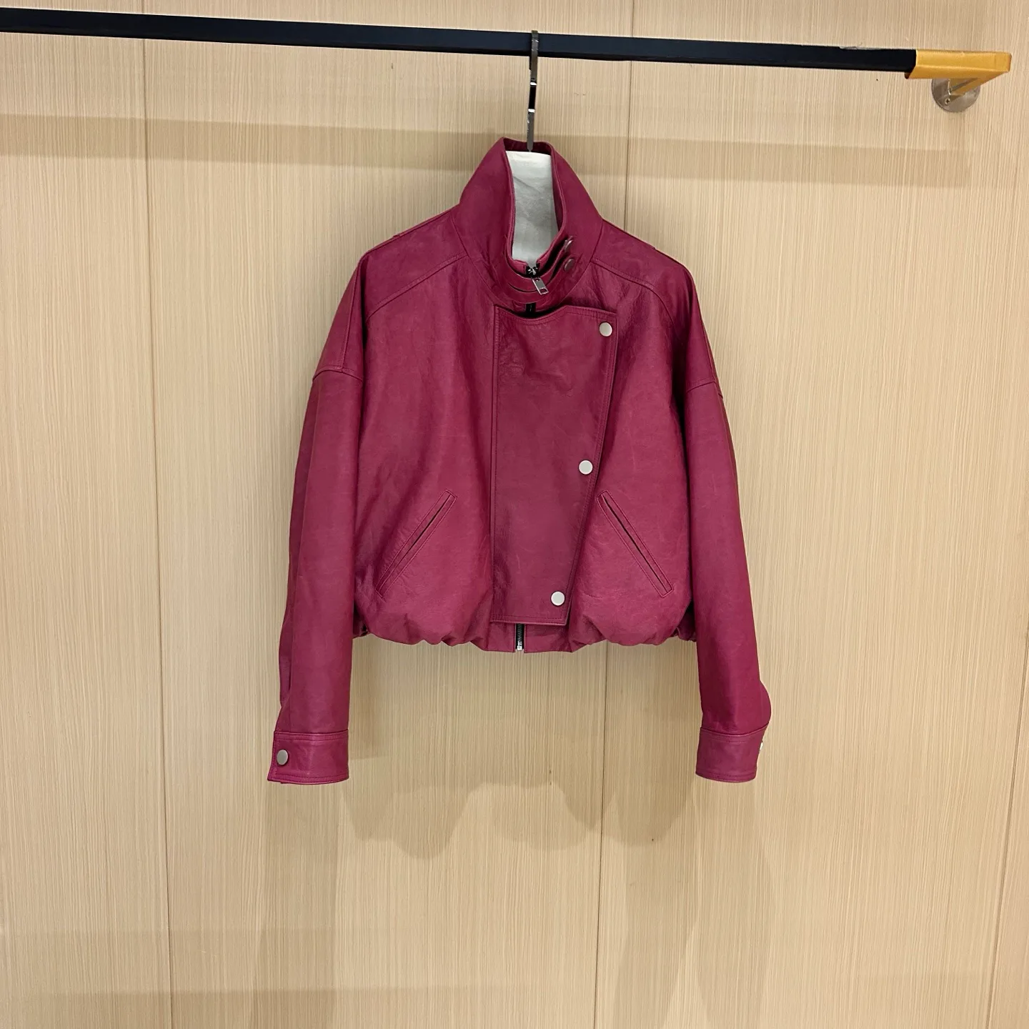 Кожаные Куртки И Дублёнки Женские Saint Laurent 11695473