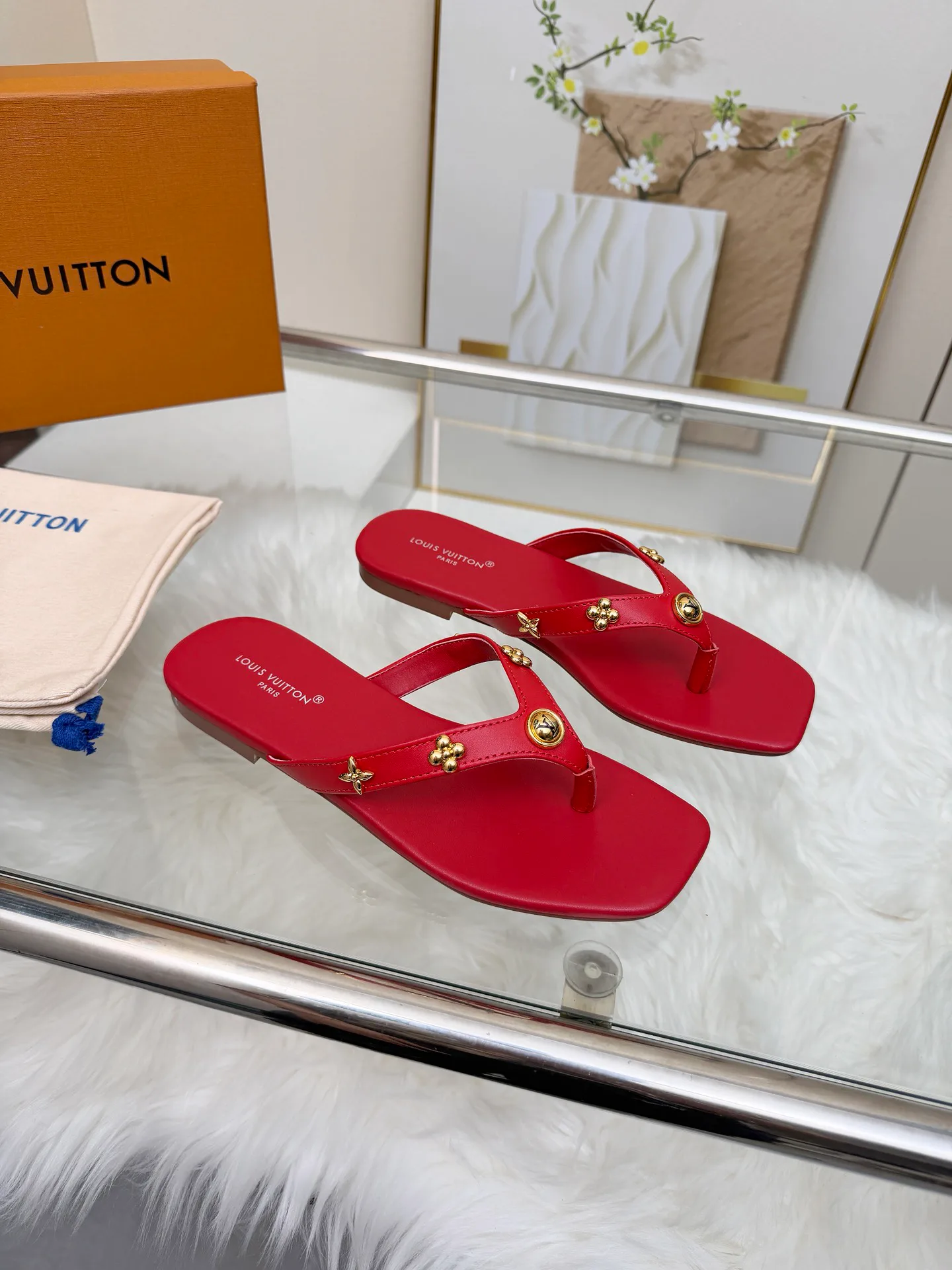 Шлепанцы Женские Louis Vuitton 13253491