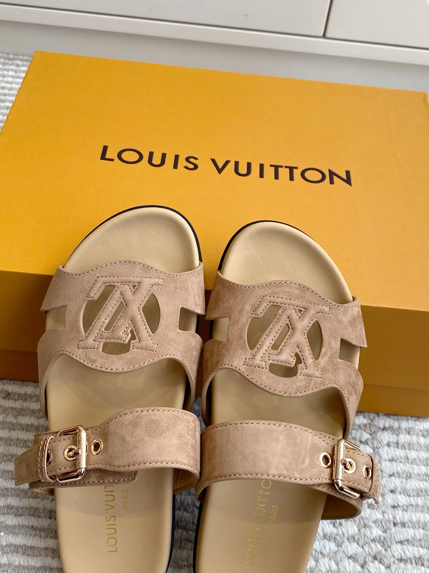 Шлепанцы Женские Louis Vuitton 17572154