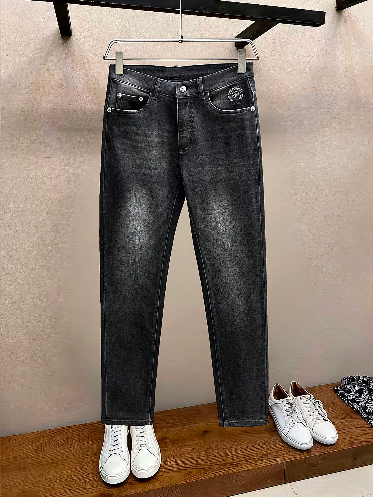 Джинсы Мужские Chrome Hearts 18097852