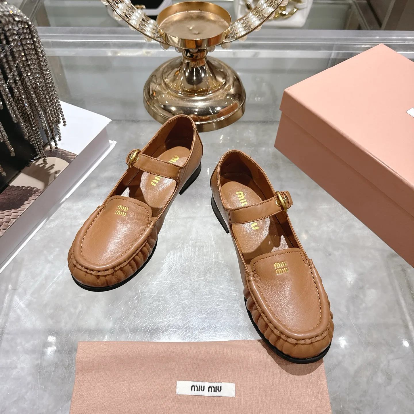 Лоферы И Мокасины Женские Miu Miu 397877