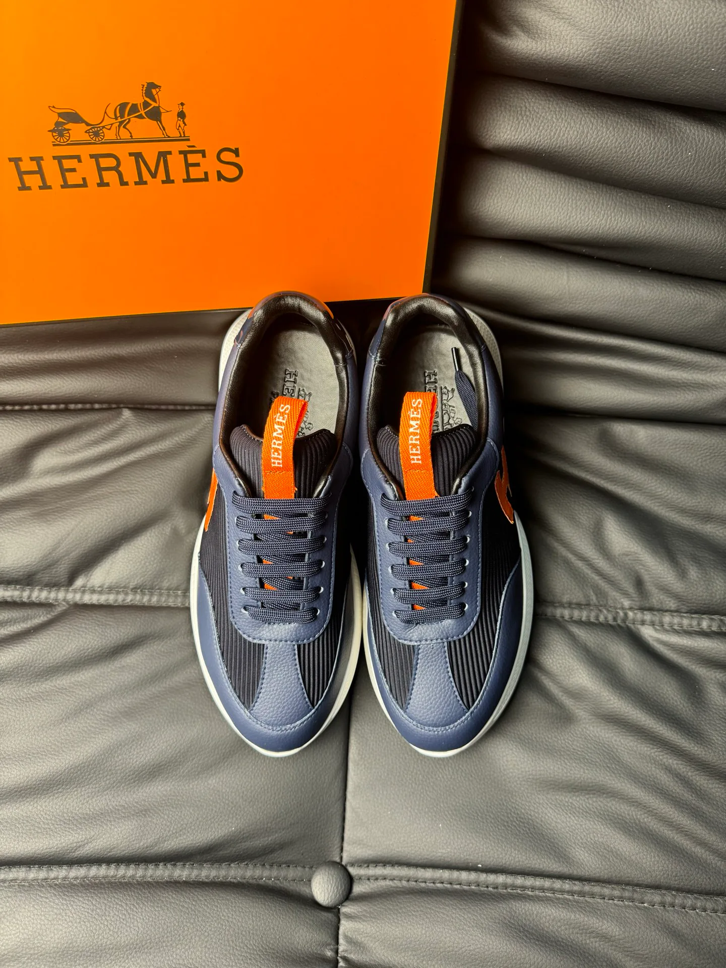 Кроссовки Мужские Hermes 494073