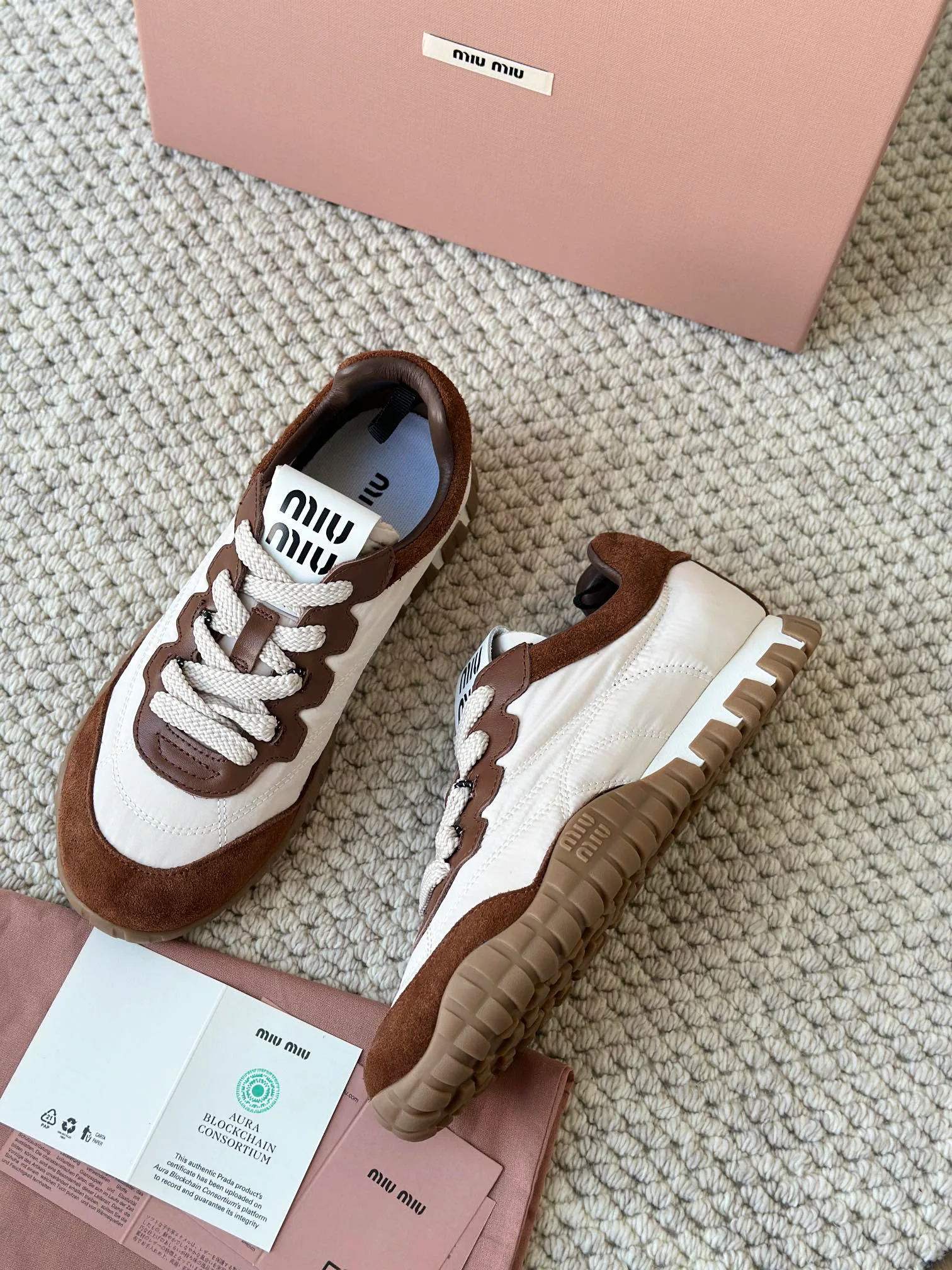 Кроссовки Женские Miu Miu 18006193