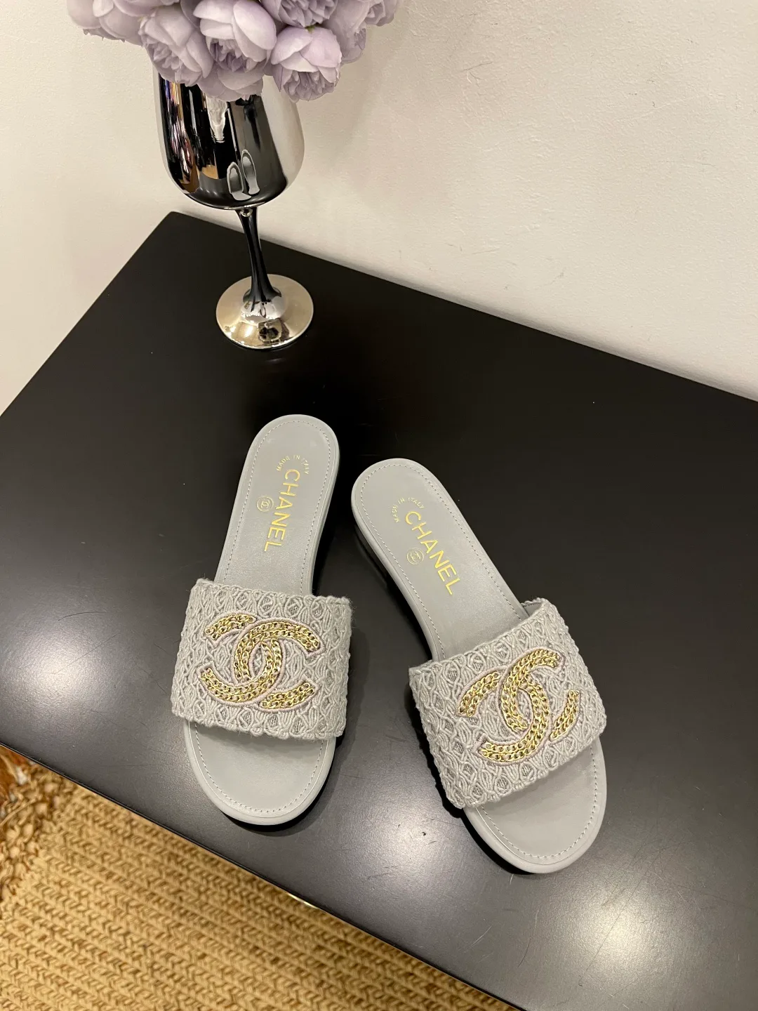 Шлепанцы Женские Chanel 48857