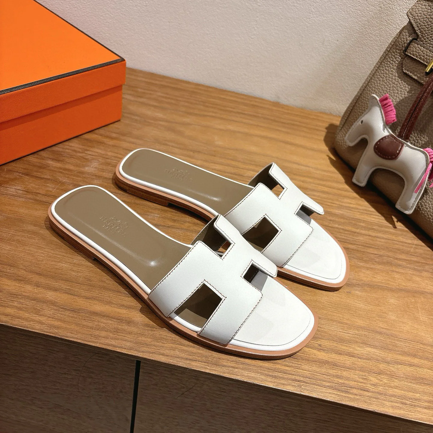 Шлепанцы Женские Hermes 396965