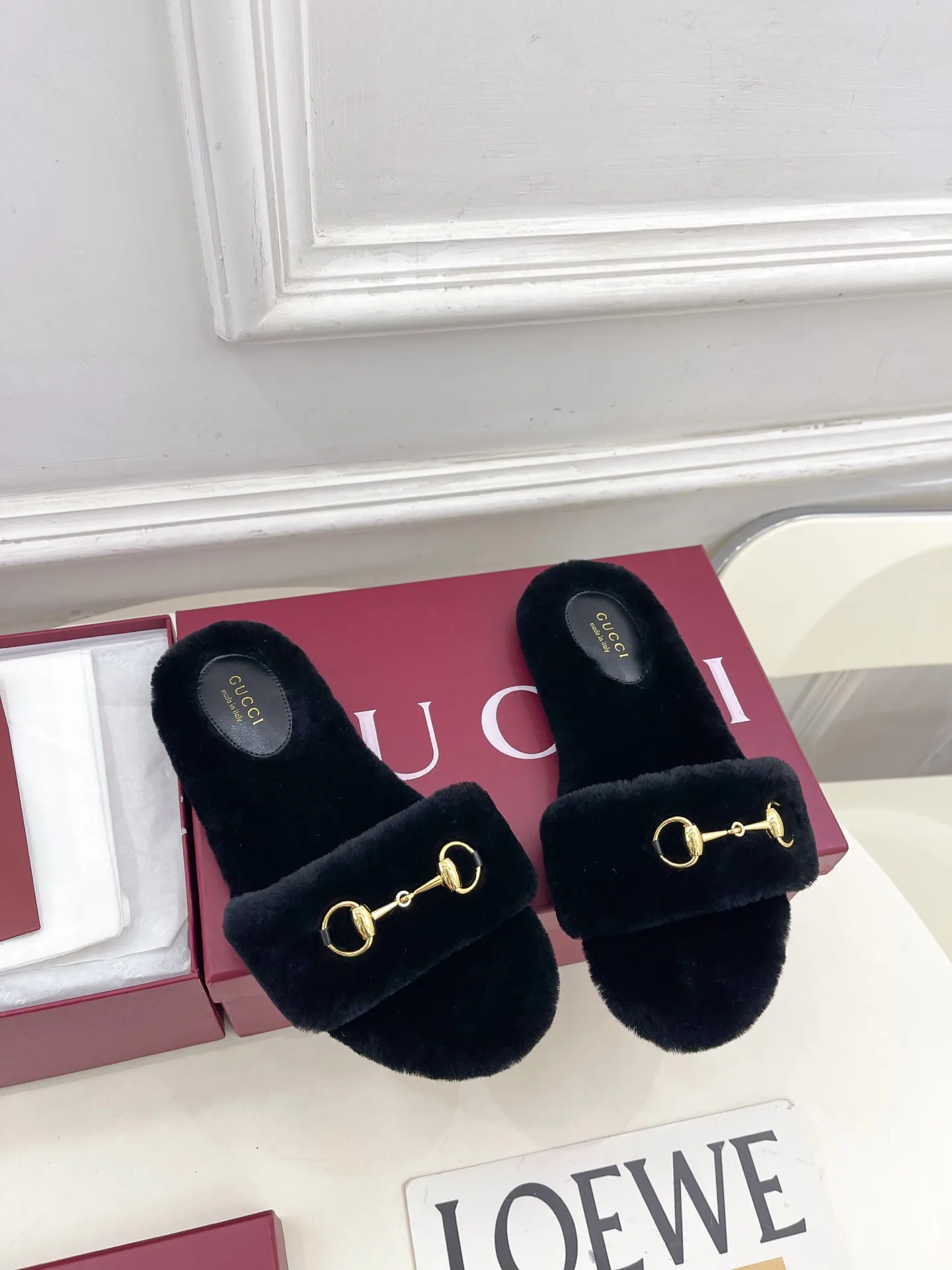 Тапочки Женские Gucci 385023