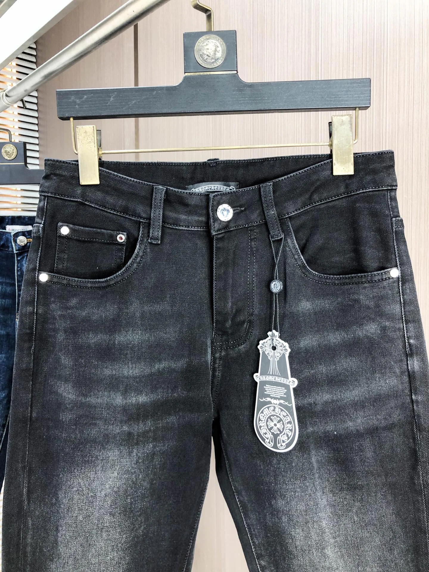 Джинсы Мужские Chrome Hearts 1283761