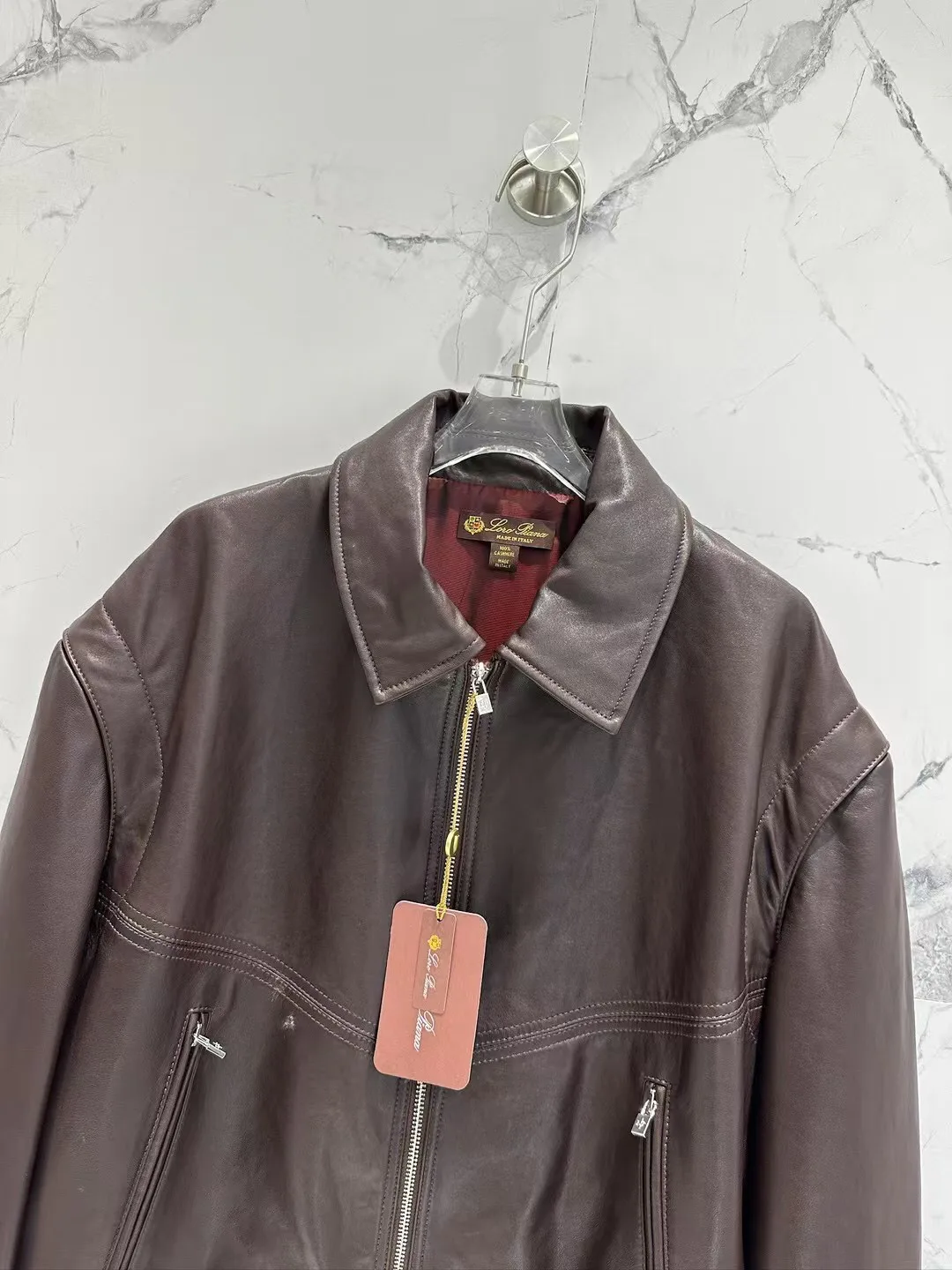 Кожаные Куртки И Дублёнки Женские Loro Piana 11700599