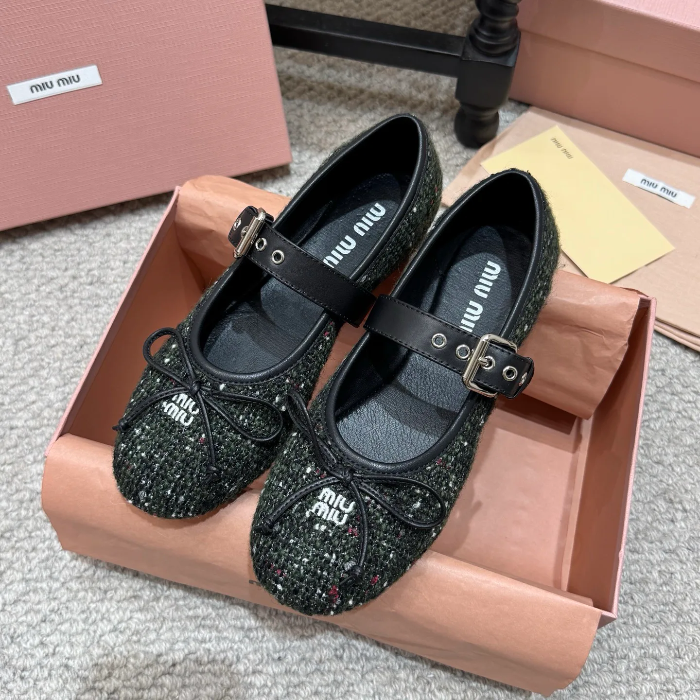 Балетки Женские Miu Miu 18676038