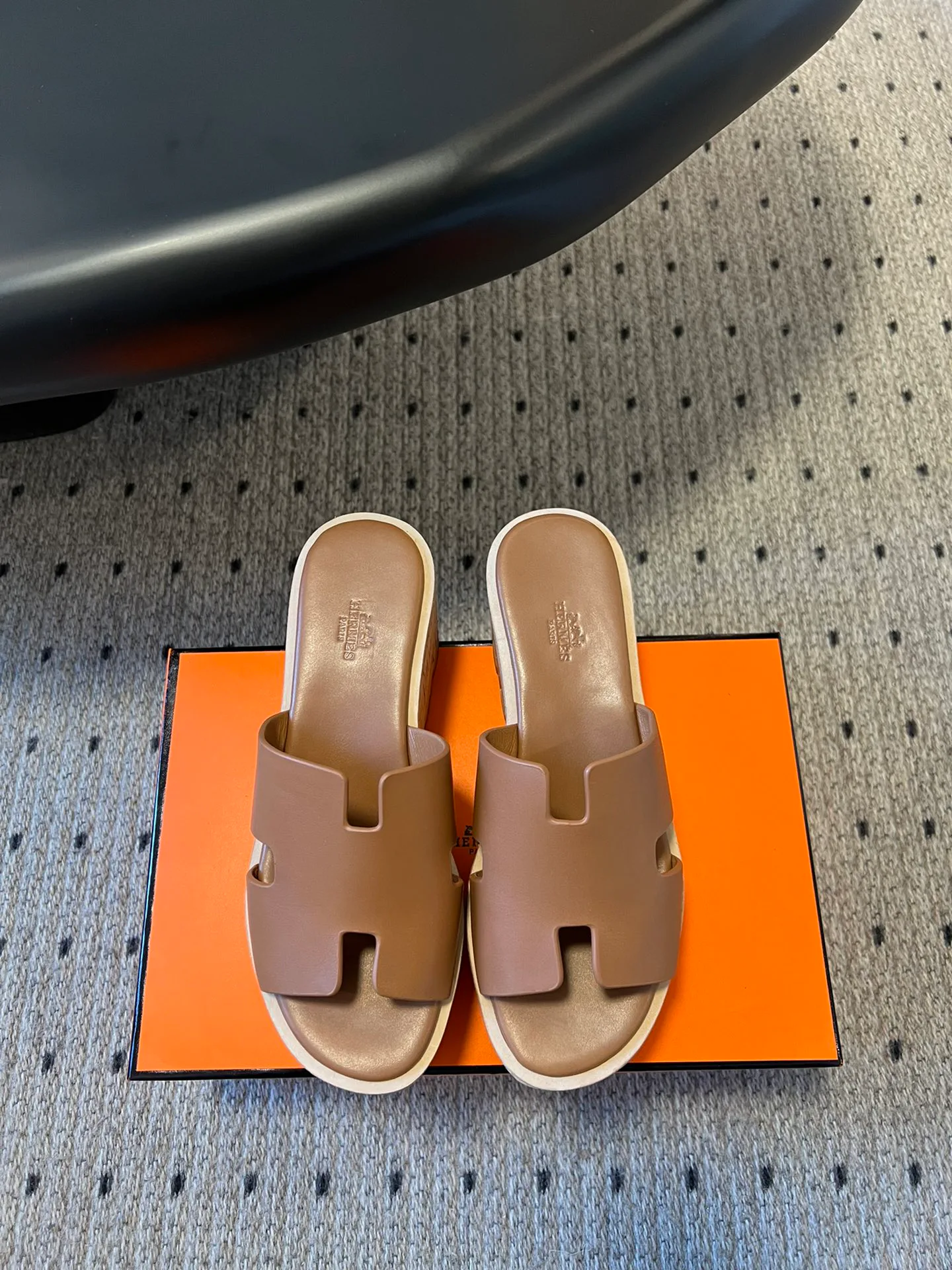 Шлепанцы Женские Hermes 8653