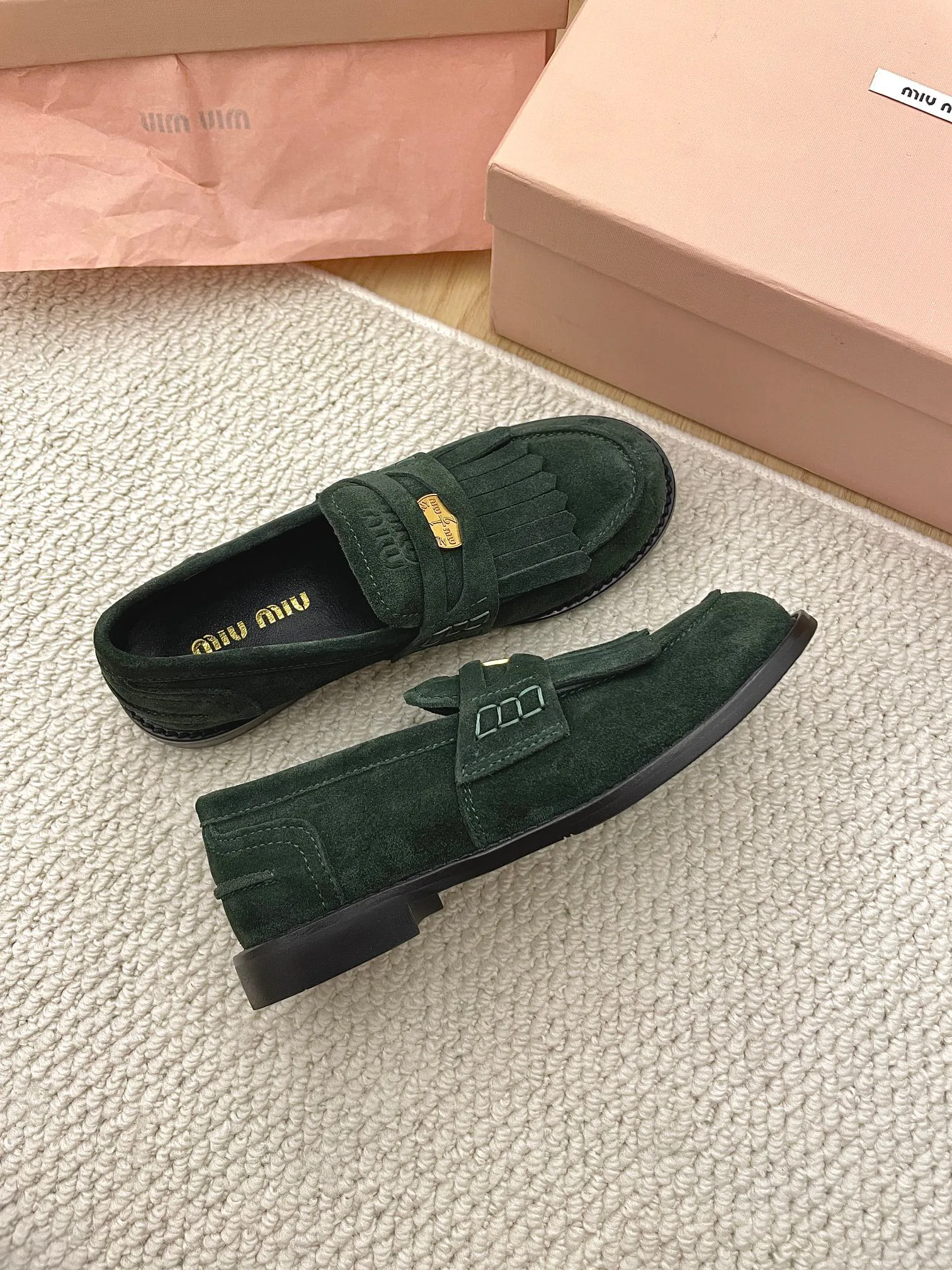 Лоферы И Мокасины Женские Miu Miu 18459403