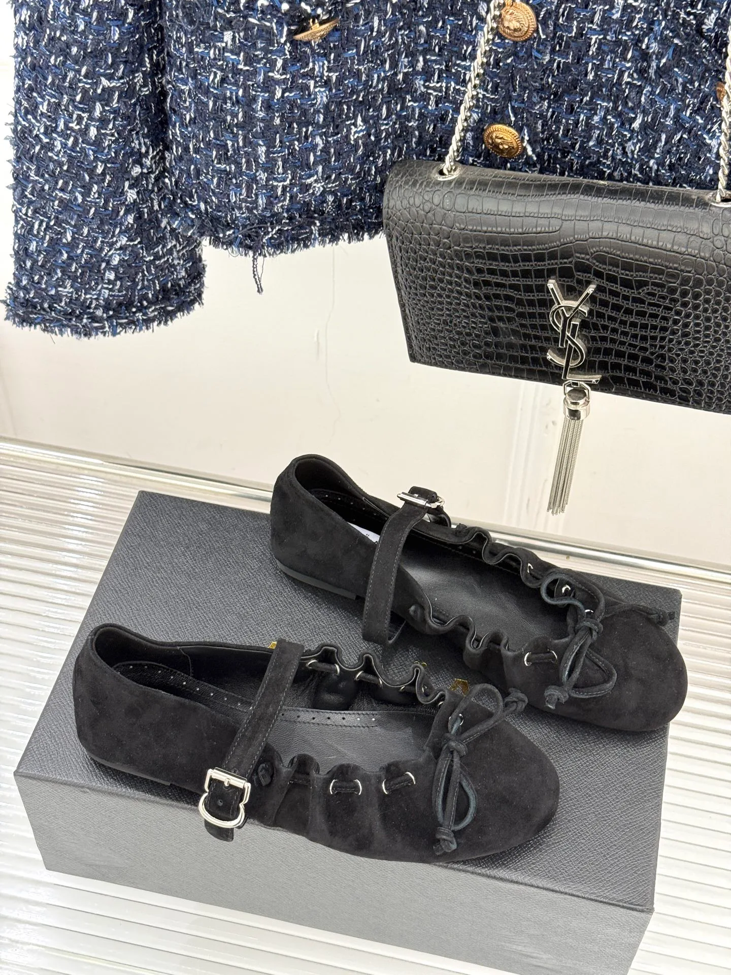 Балетки Женские Alaia 611172