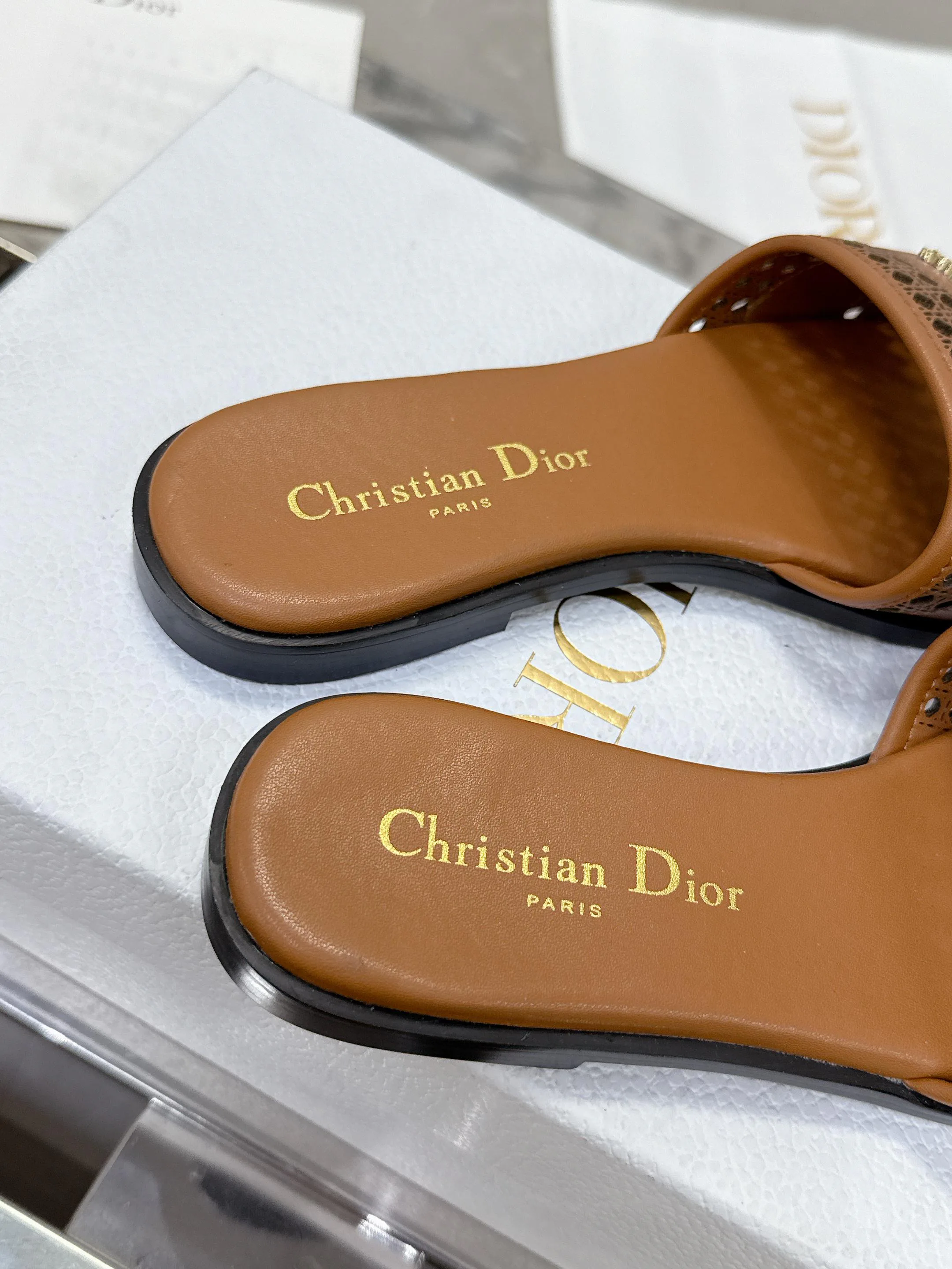 Шлепанцы Женские Christian Dior 14012