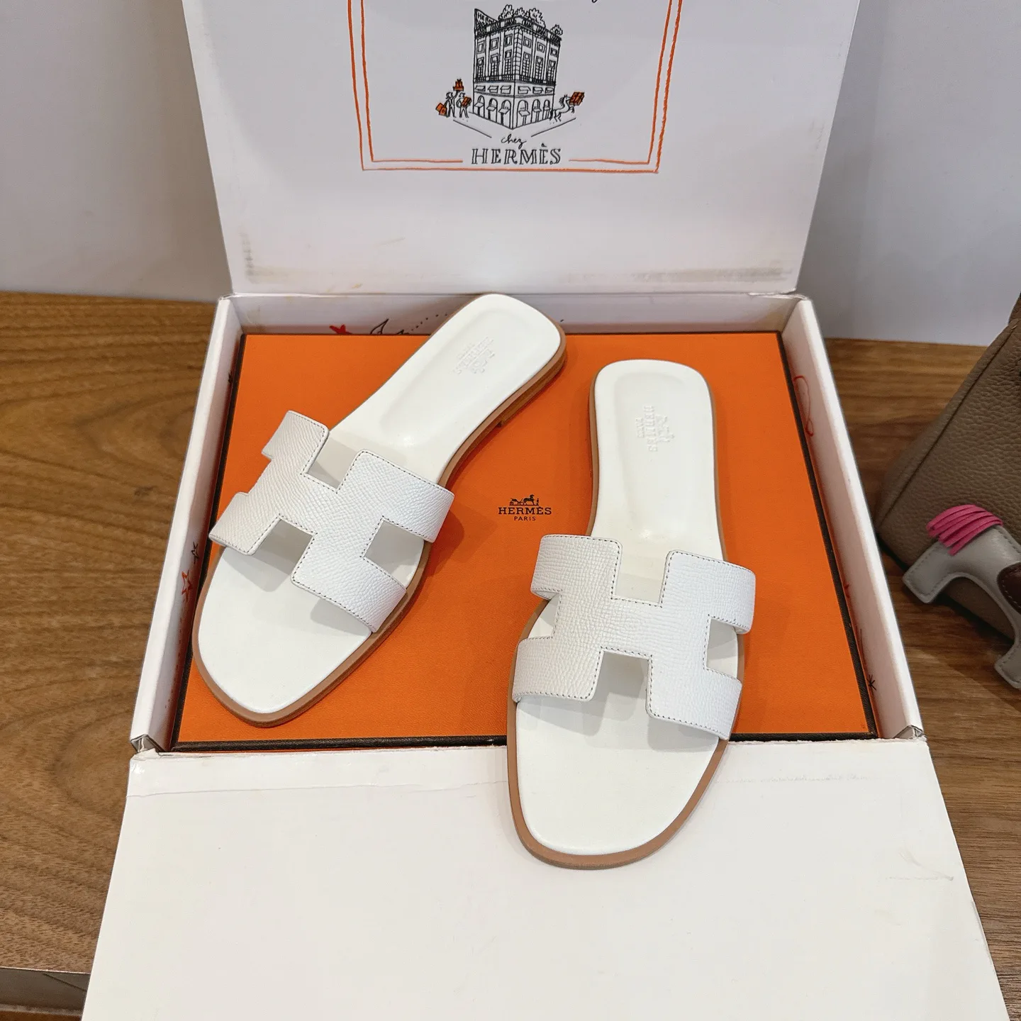 Шлепанцы Женские Hermes 873884