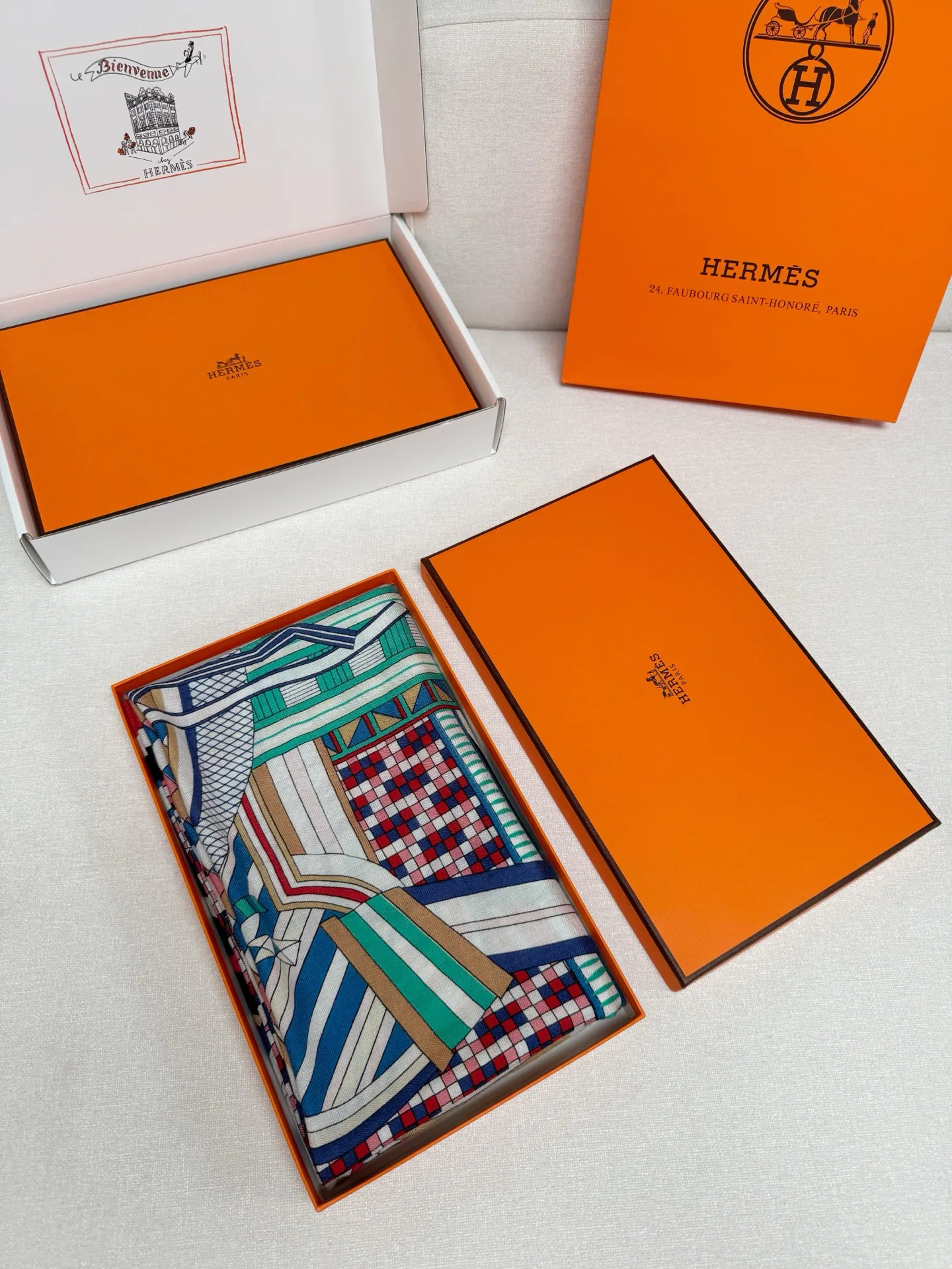 Шарфы Hermes 848600