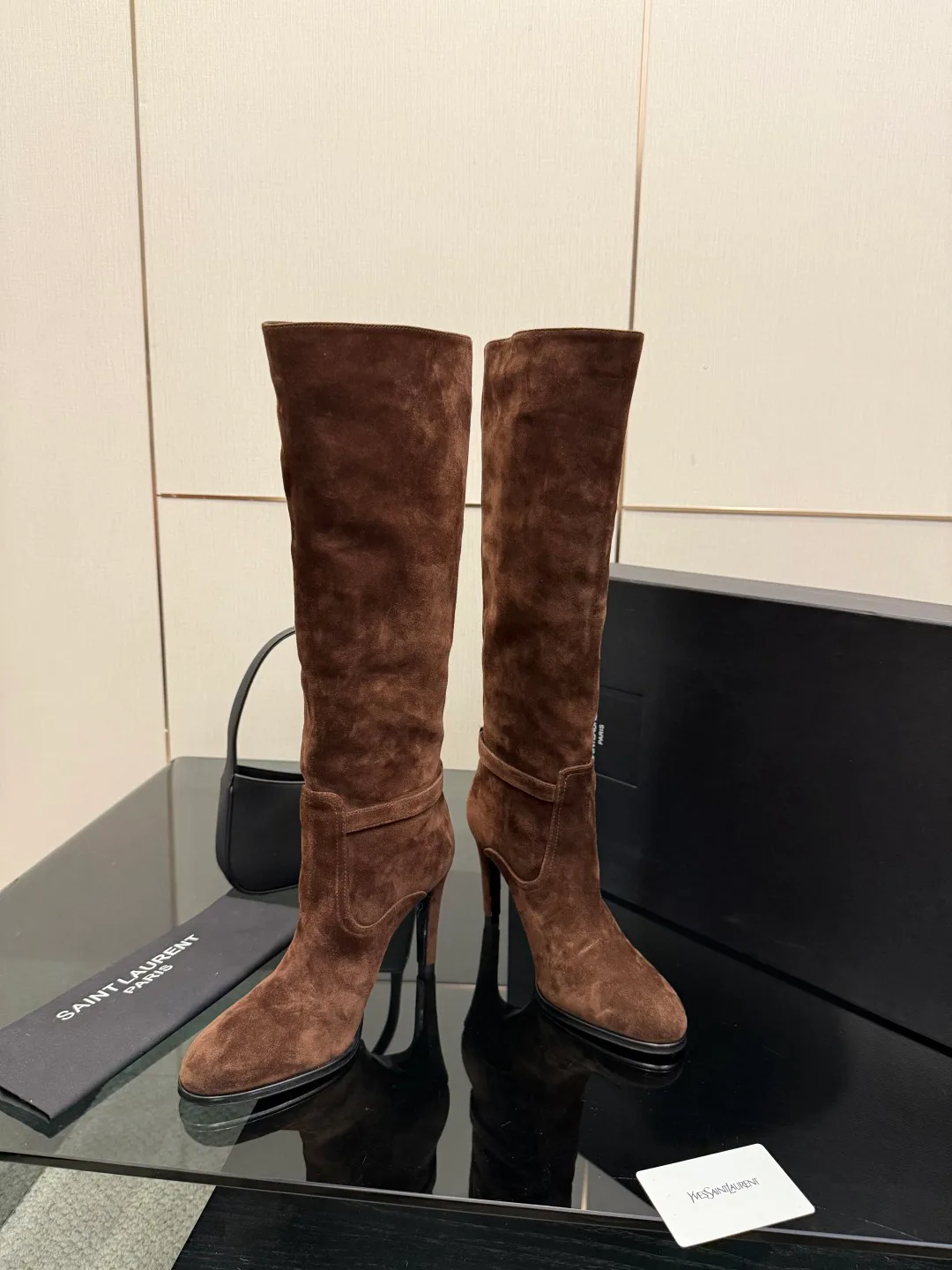 Сапоги Женские Saint Laurent 375044