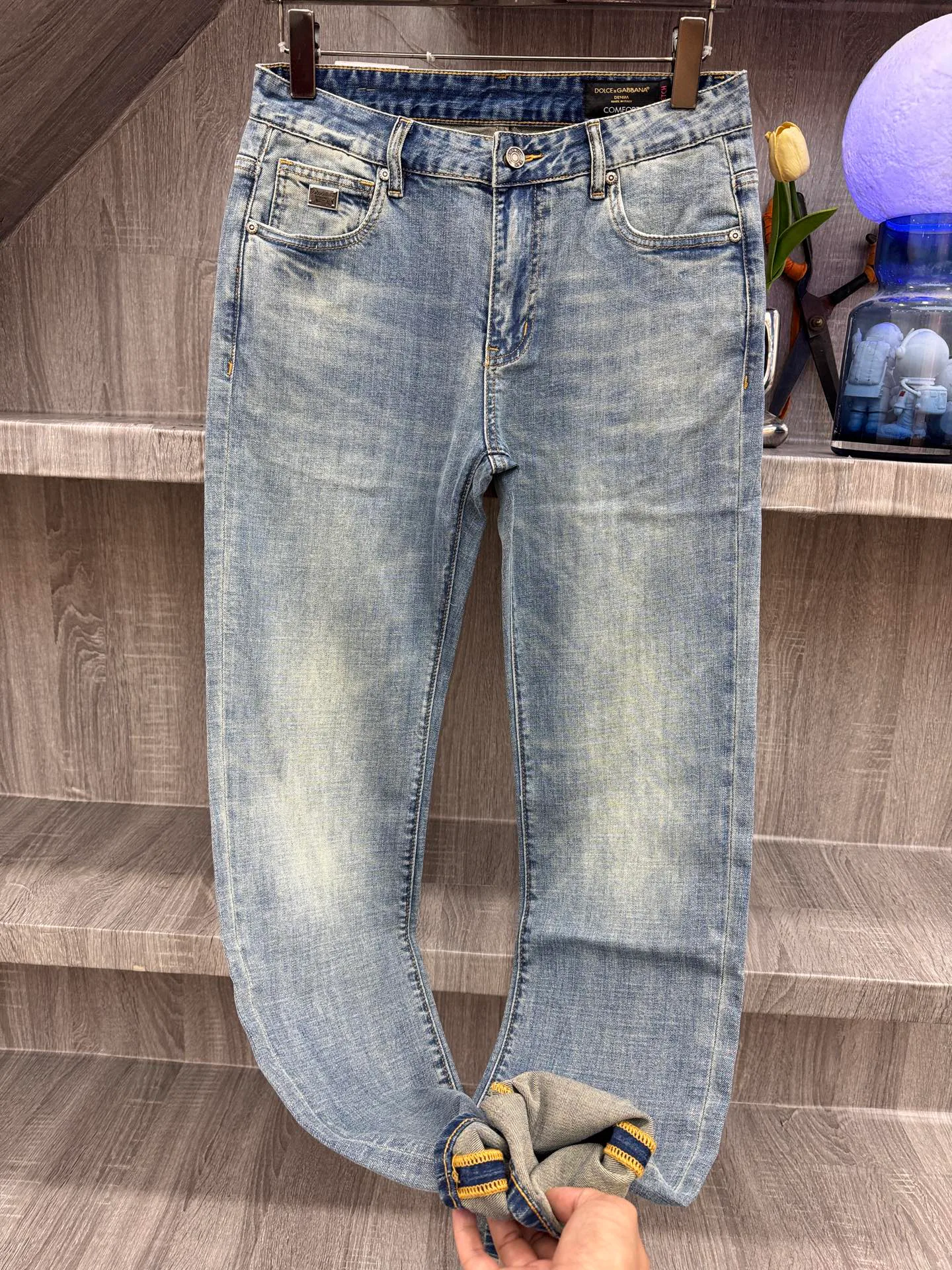 Джинсы Мужские Dolce & Gabbana 18343238