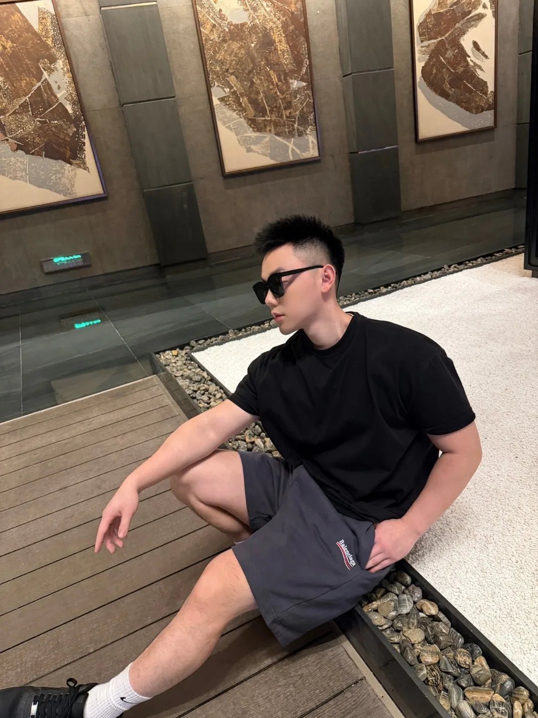 Шорты Мужские Balenciaga 13187689