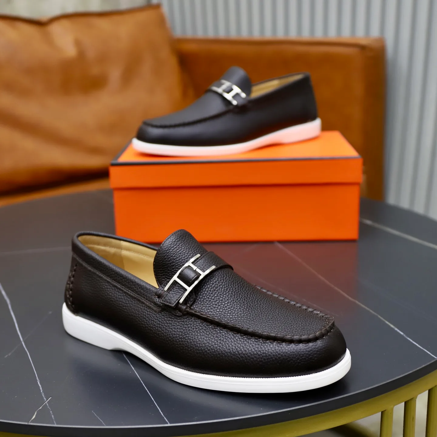 Лоферы И Туфли Мужские Hermes 18103102