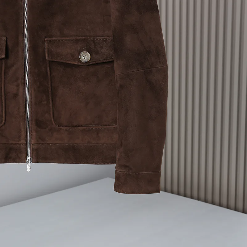 Кожаные Куртки И Дублёнки Мужские Brunello Cucinelli 12501001