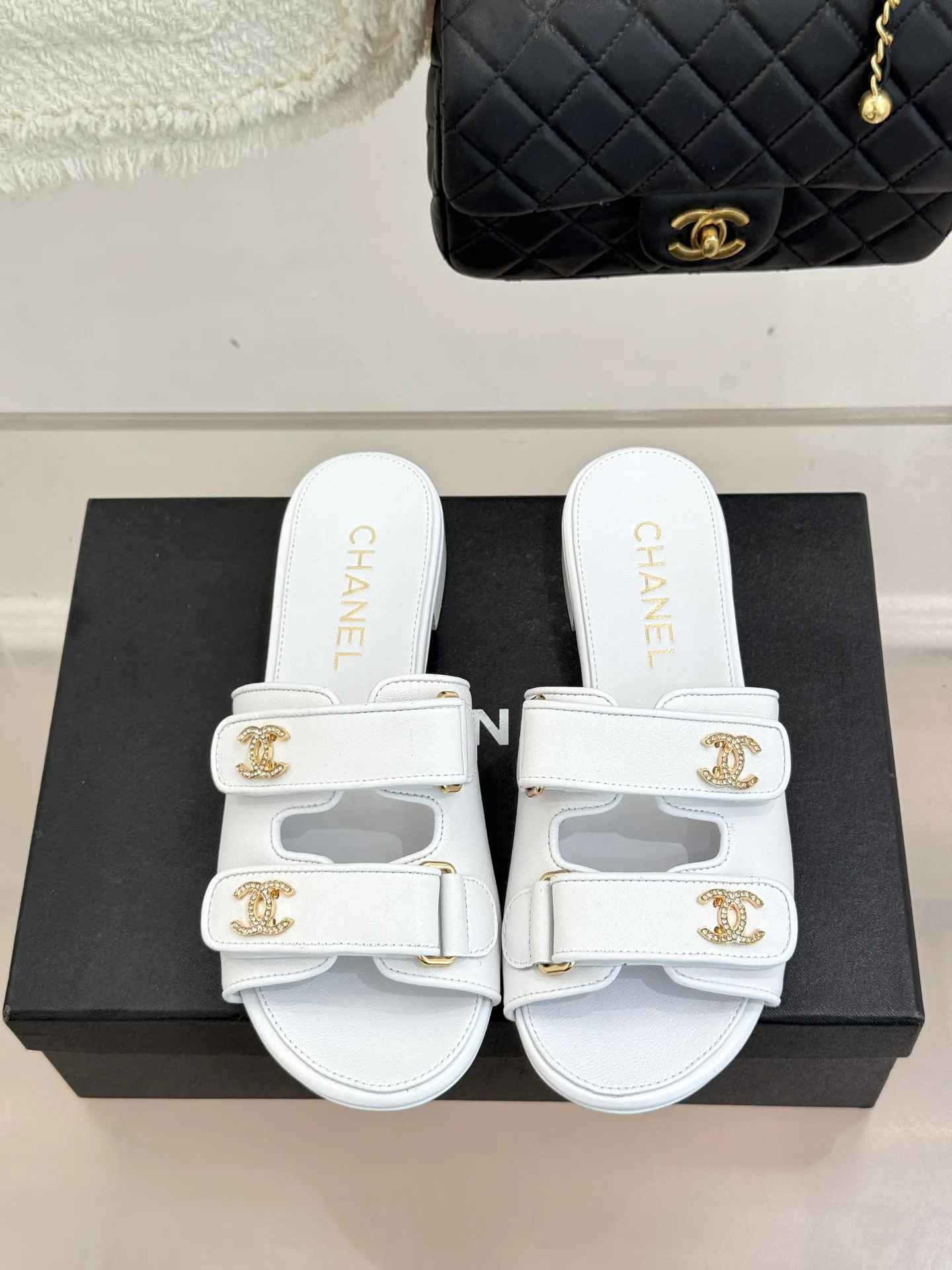 Шлепанцы Женские Chanel 1885753