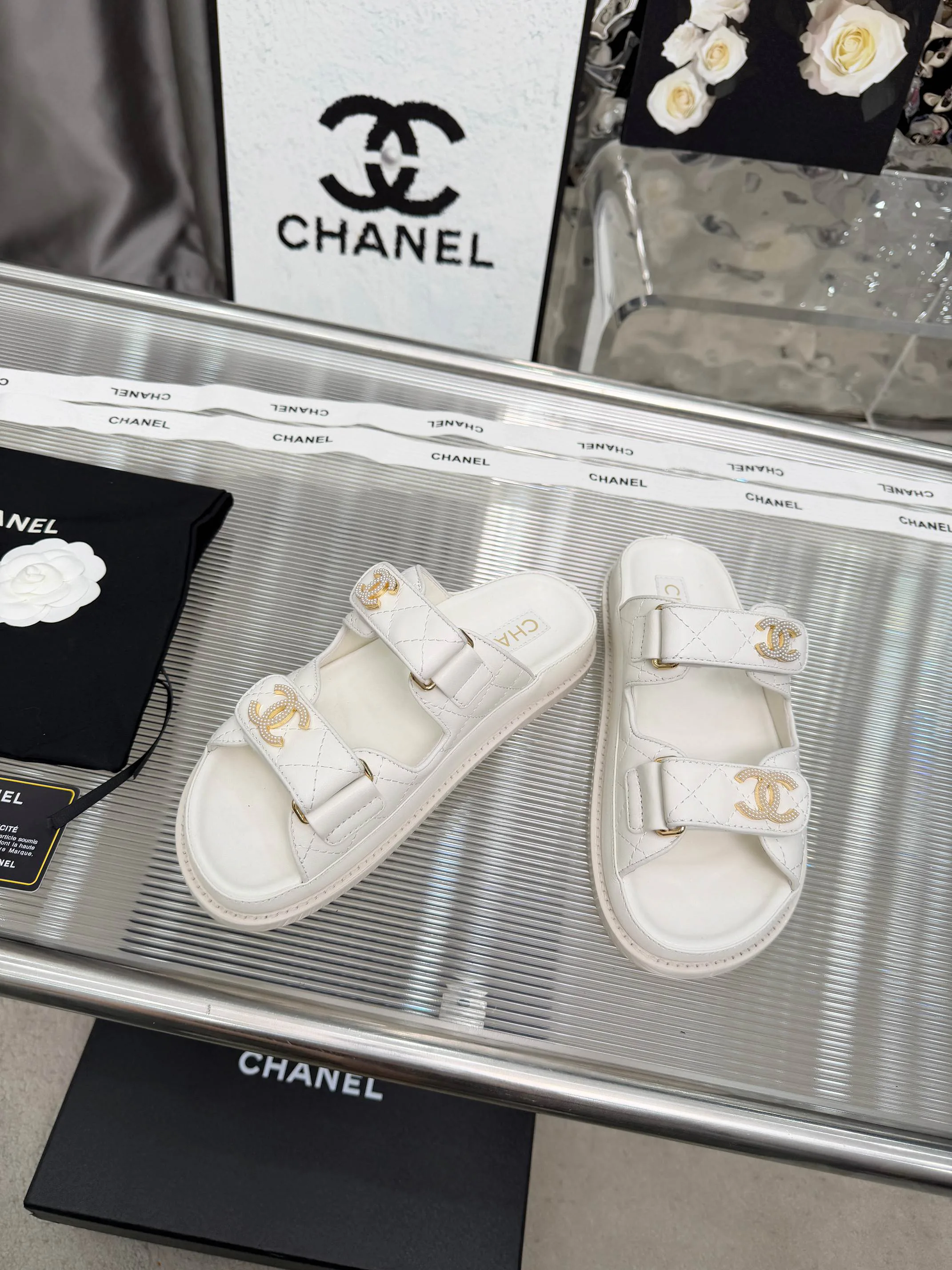 Шлепанцы Женские Chanel 10437067