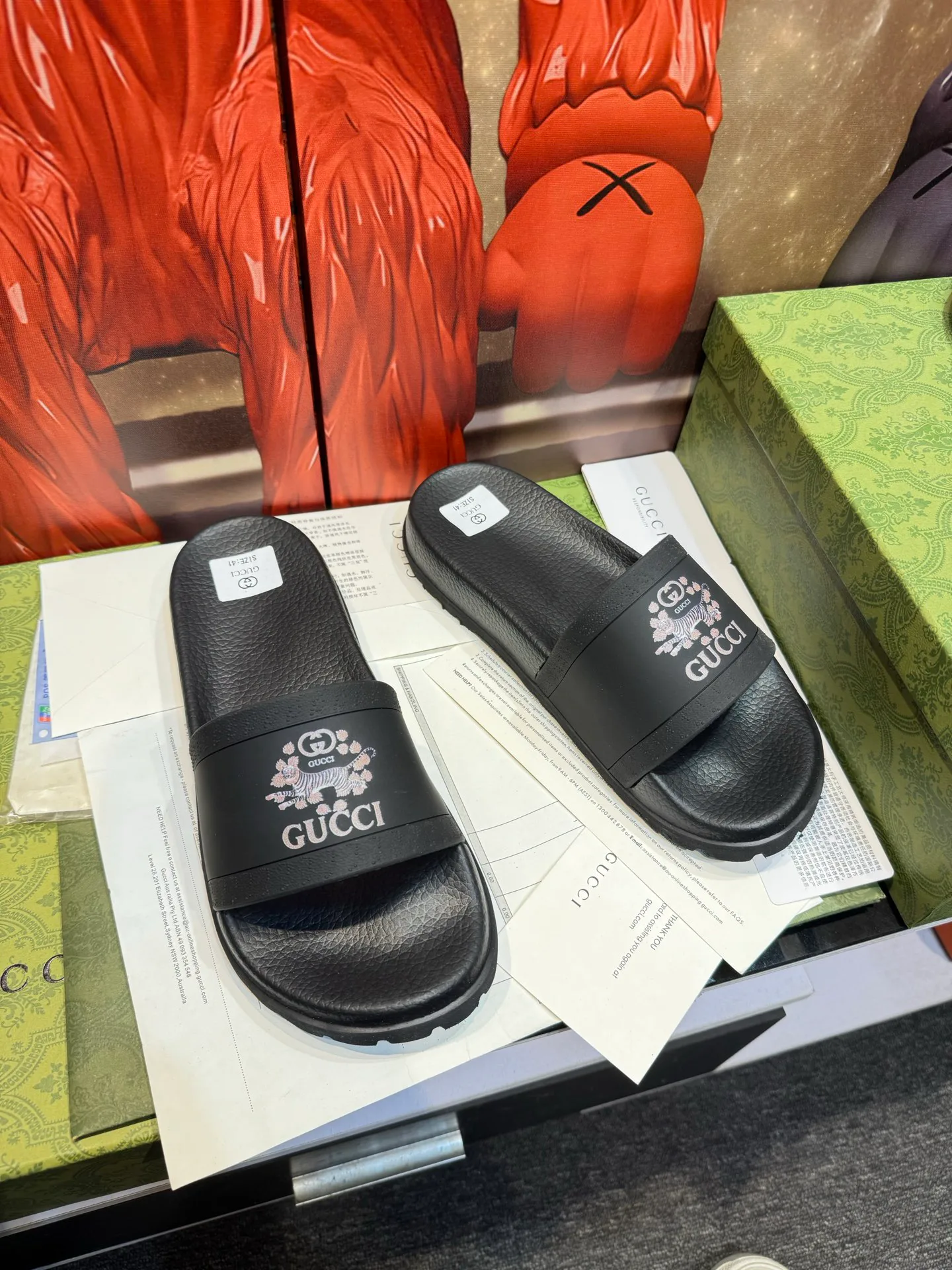 Шлепанцы Женские Gucci 10313891