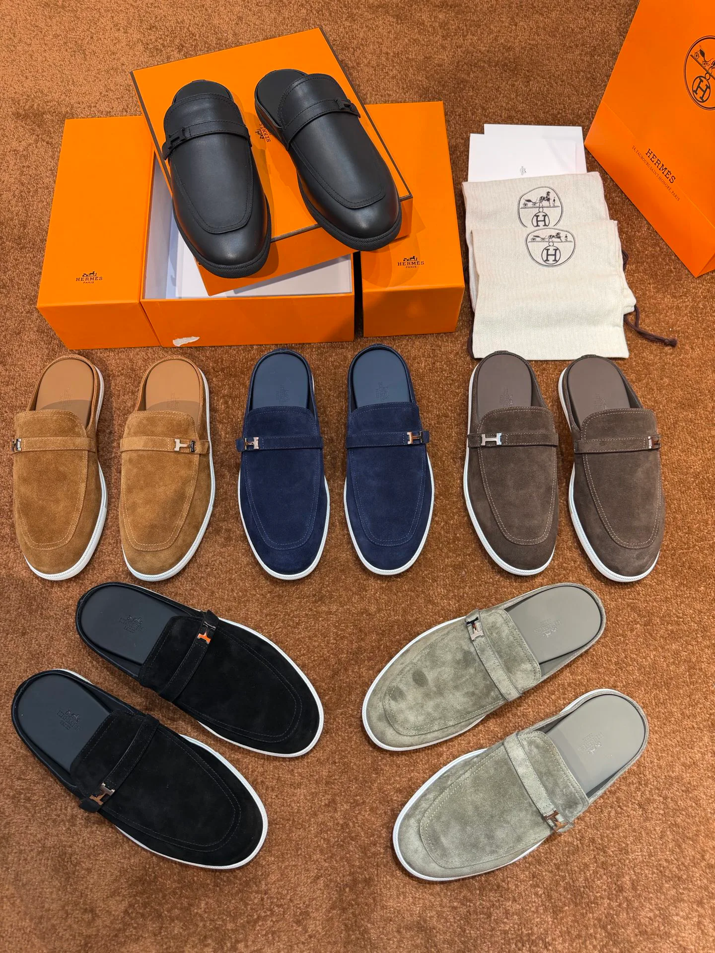 Мюли Мужские Hermes 236334