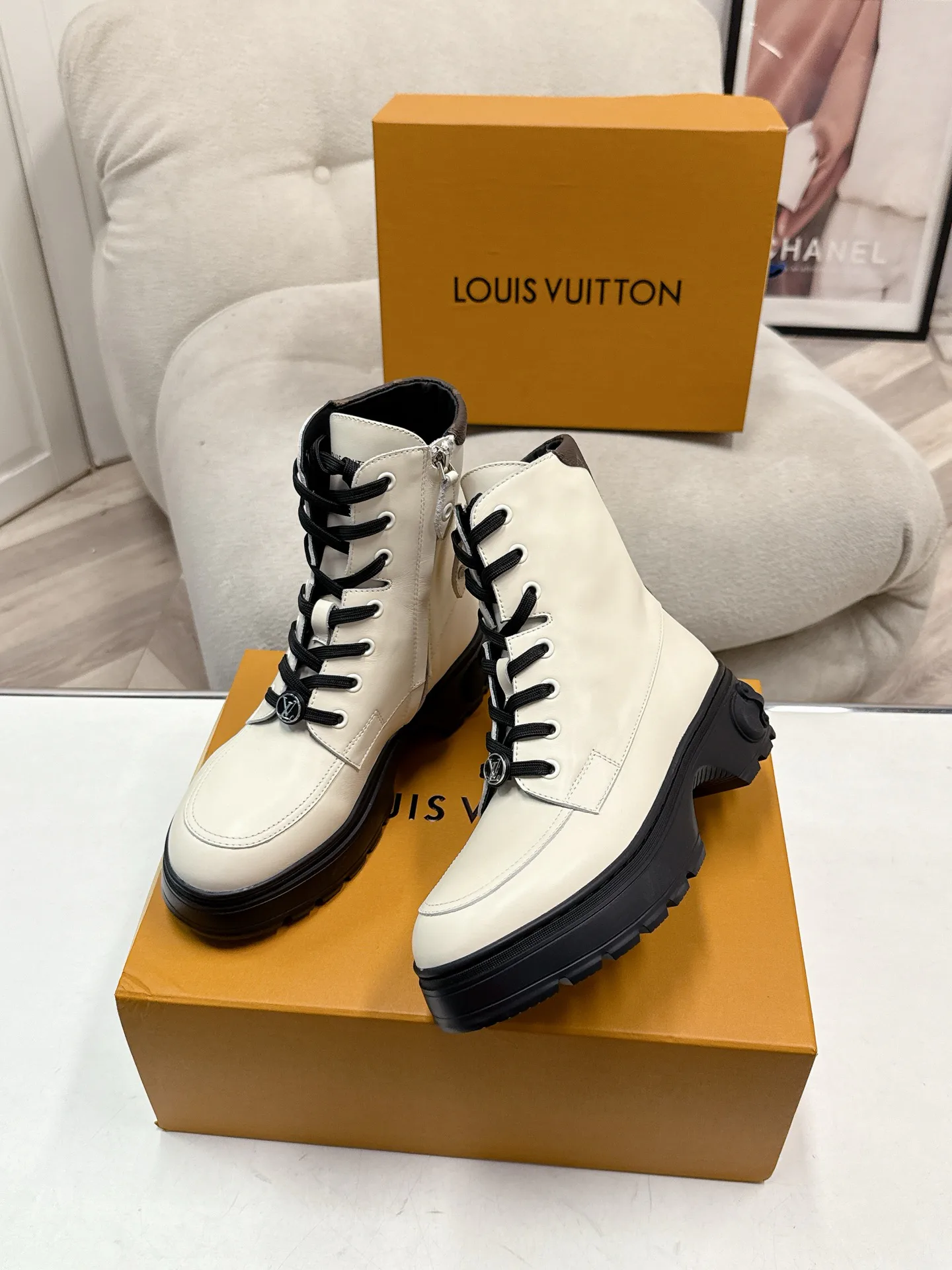 Ботинки Женские Louis Vuitton 5188115