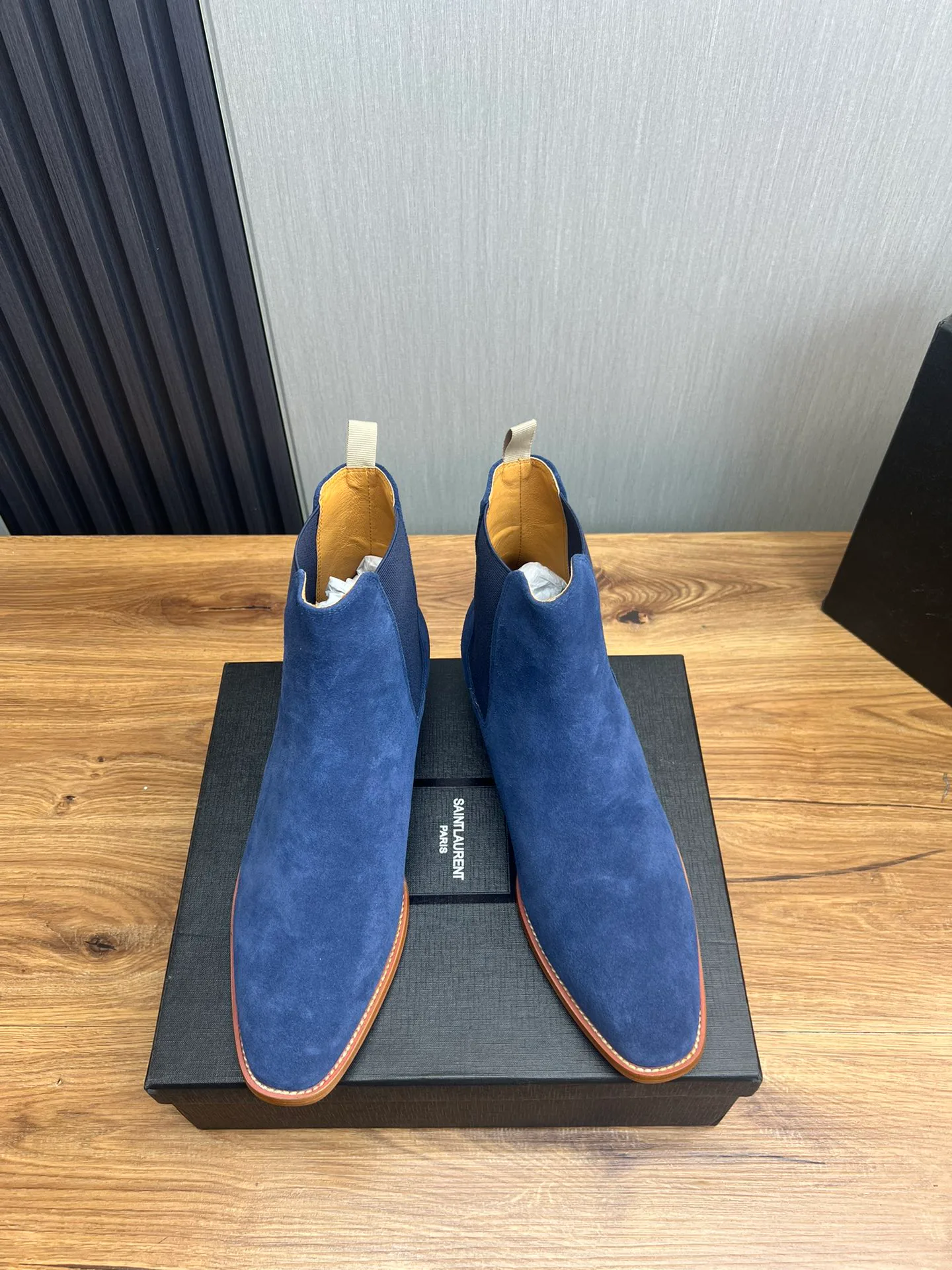 Ботинки Мужские Saint Laurent 1261421