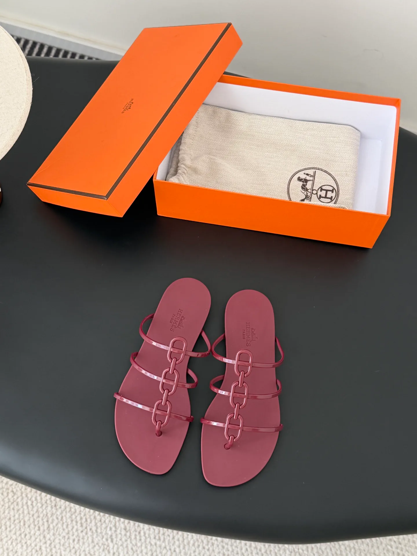 Шлепанцы Женские Hermes 1818723