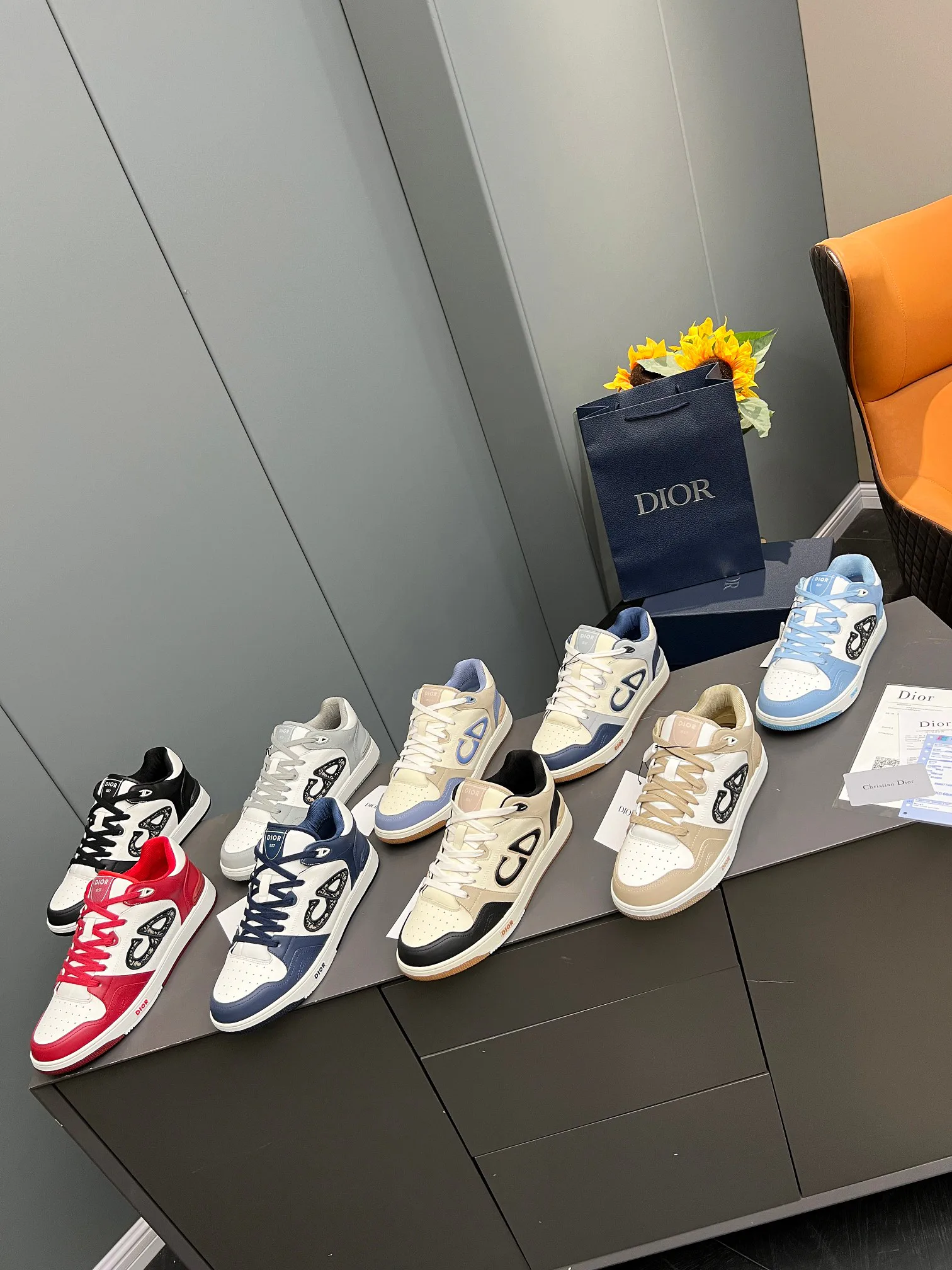 Кроссовки Мужские Christian Dior 301208