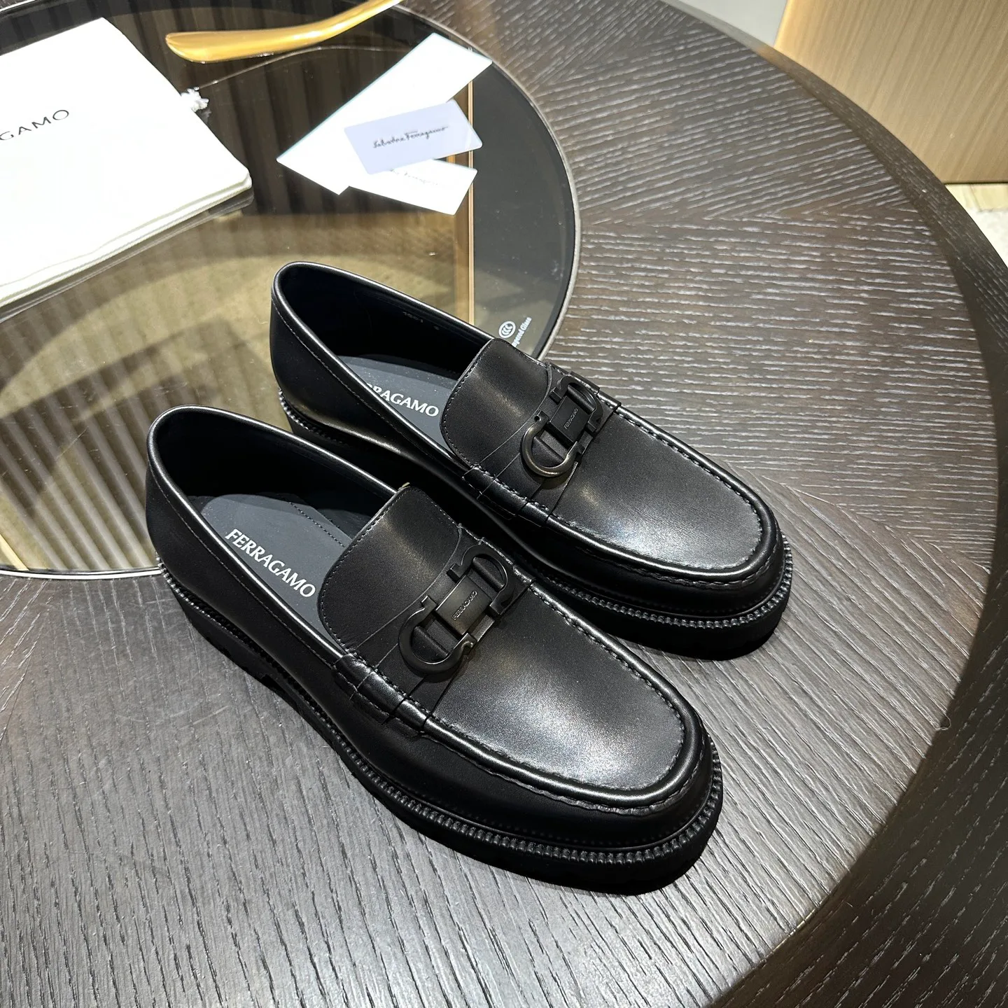 Лоферы И Туфли Мужские Salvatore Ferragamo 18341670