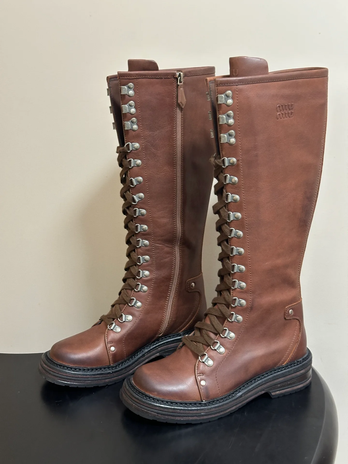 Ботинки Женские Miu Miu 17938778