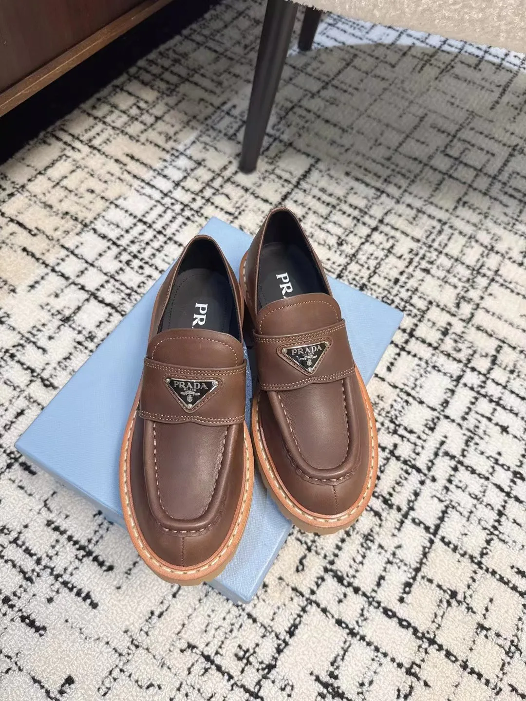 Лоферы И Мокасины Женские Prada 11404100