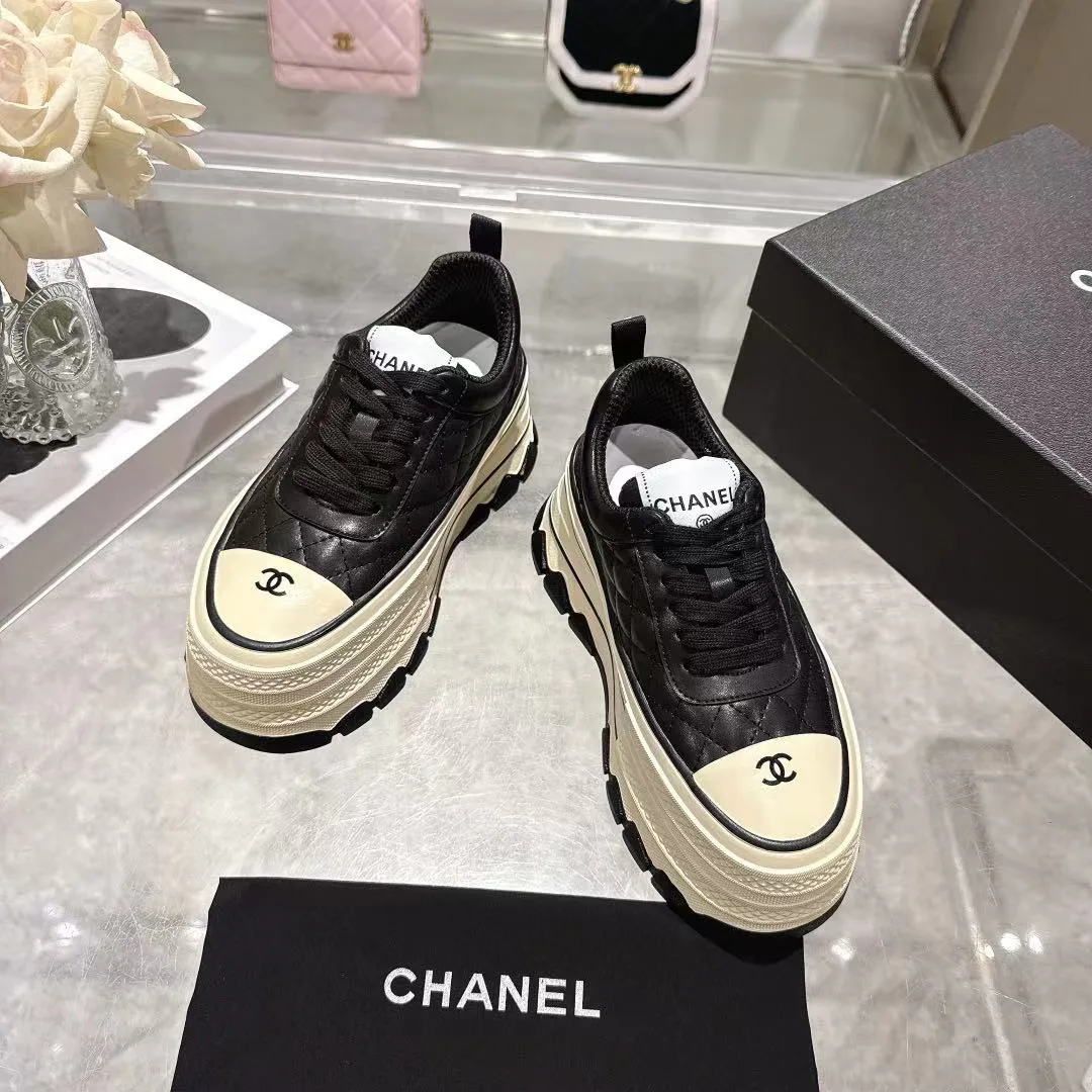 Кроссовки Женские Chanel 5883752