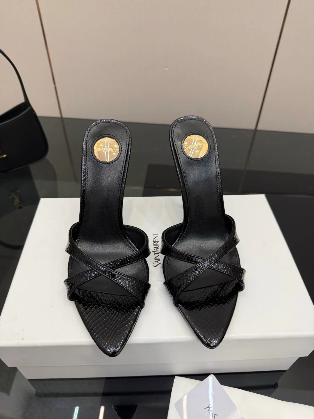 Босоножки Женские Saint Laurent 11424904